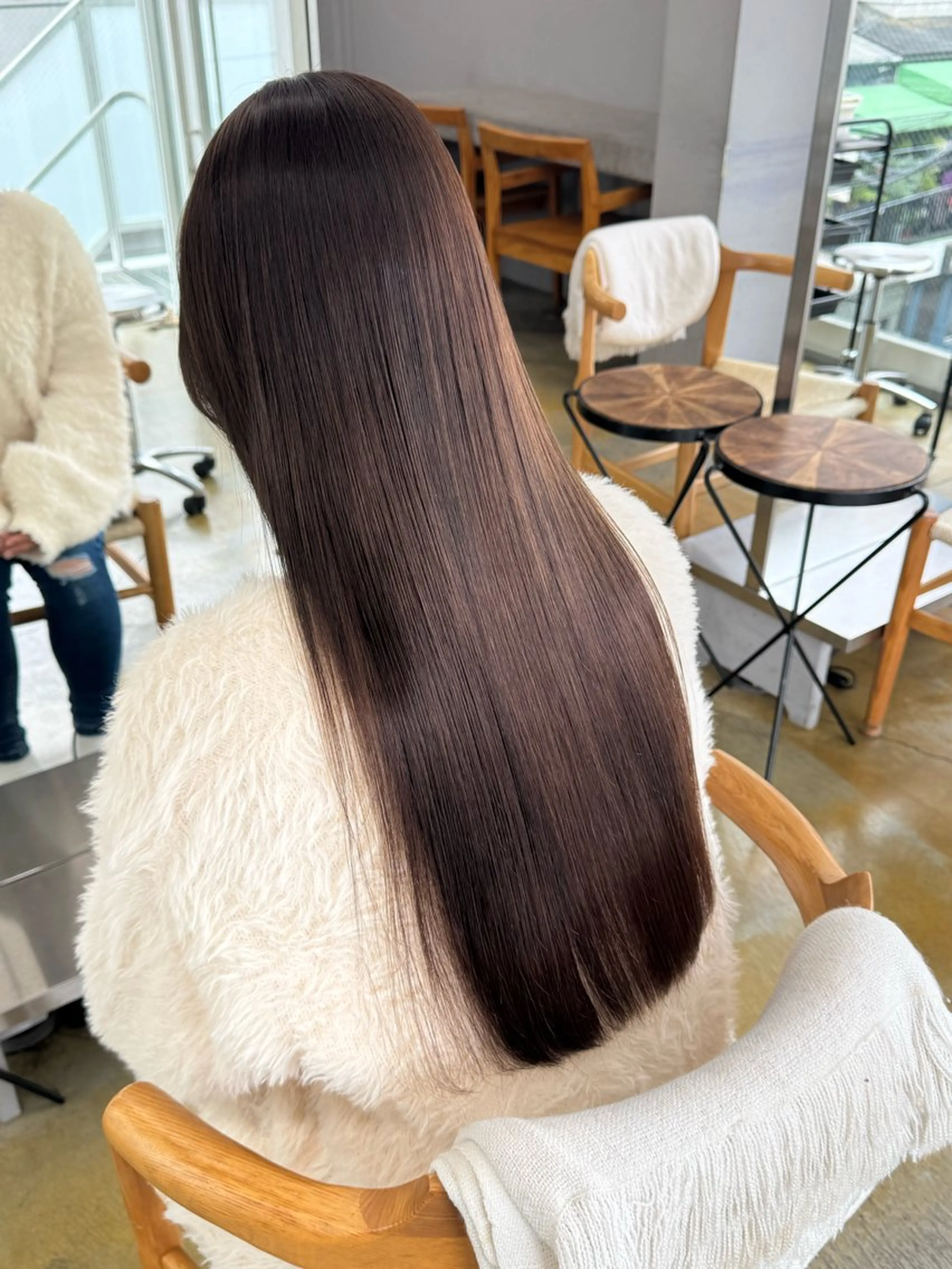 カラー カット ヘアカラー maina/透明感 ベージュ/ブラウンのヘアスタイル