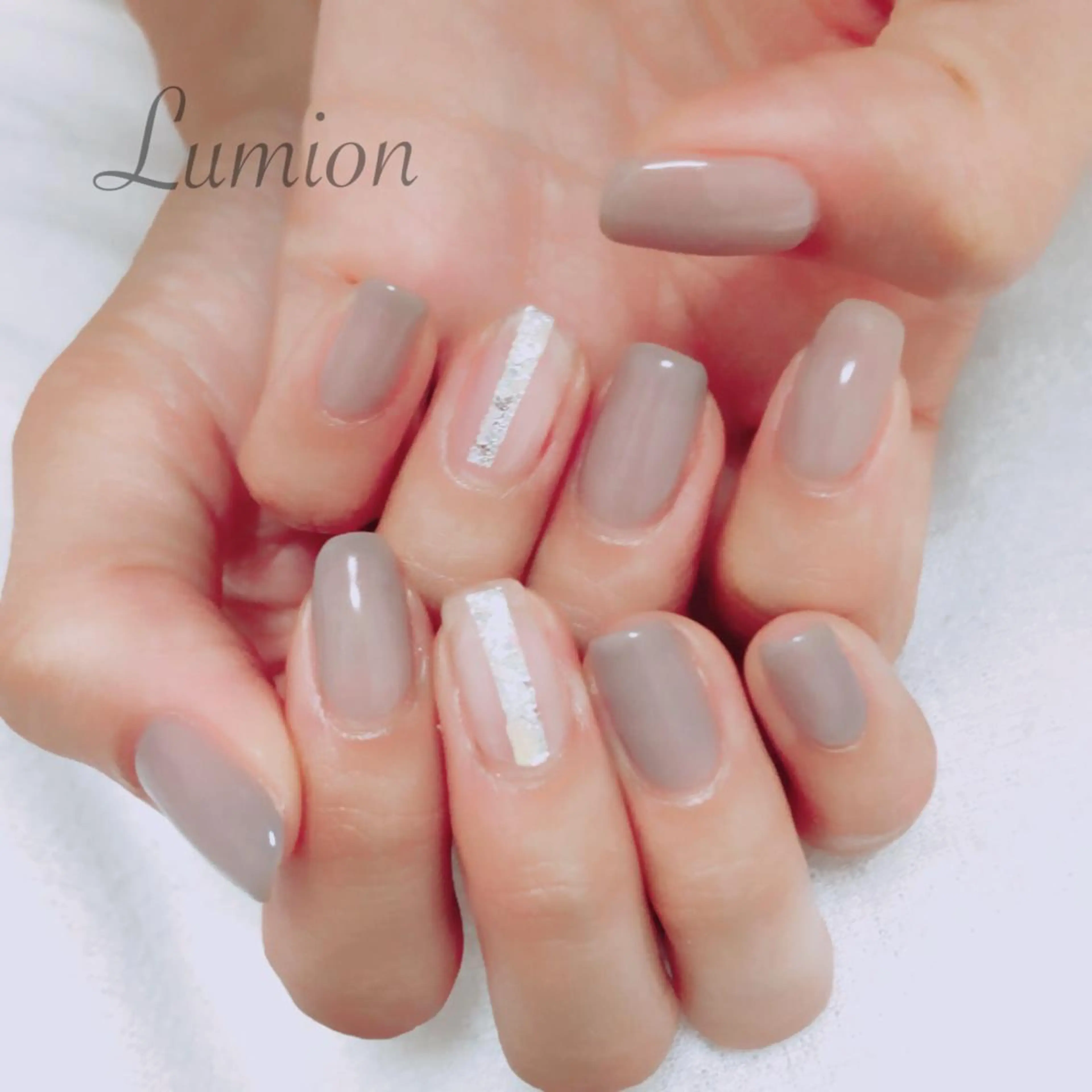 ネイル ワンカラーネイル シンプルネイル nailroom Lumionのネイルデザイン