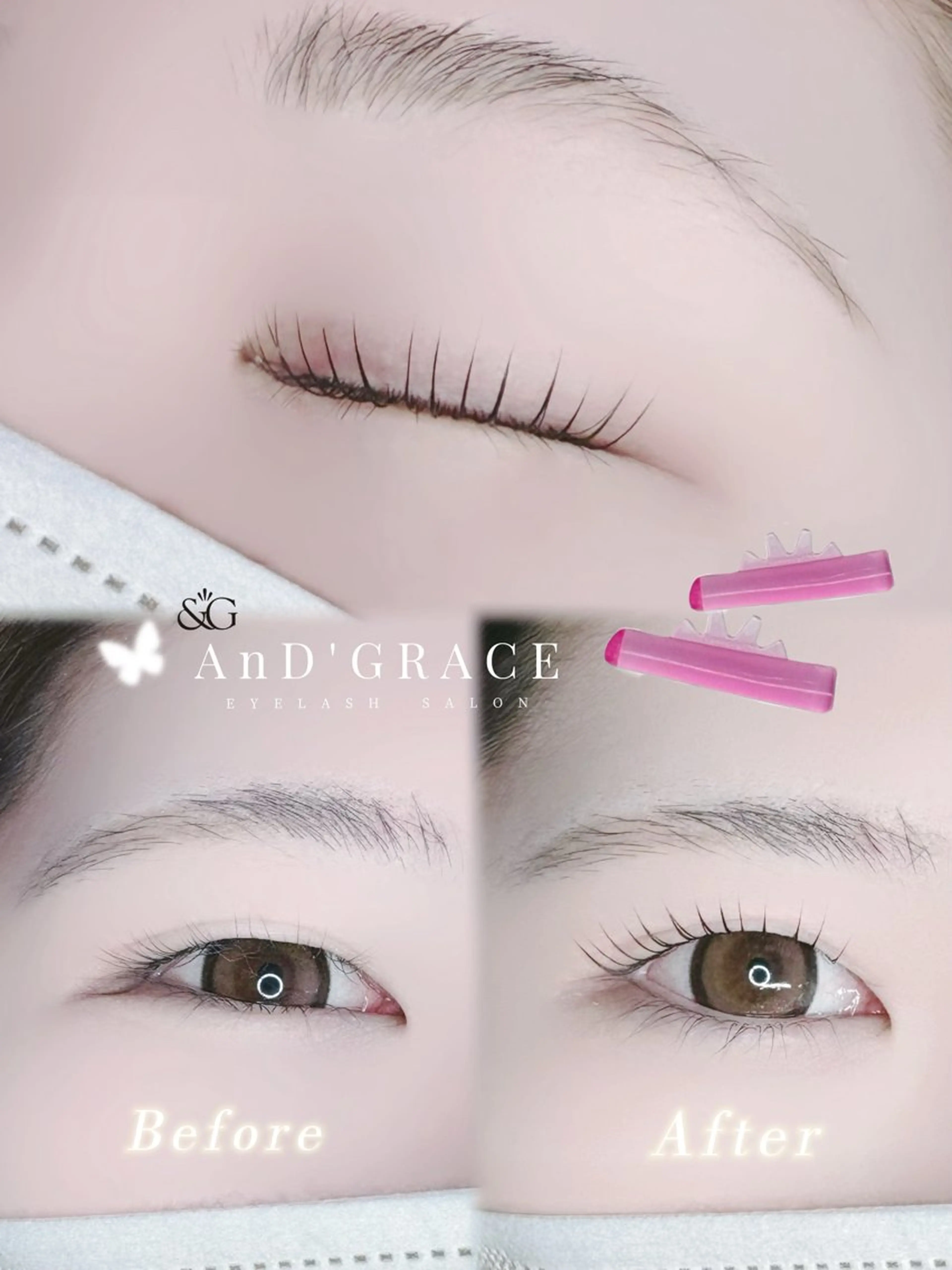 マツエク・マツパ AnD'GRACE 滝本のマツエク・マツパデザイン