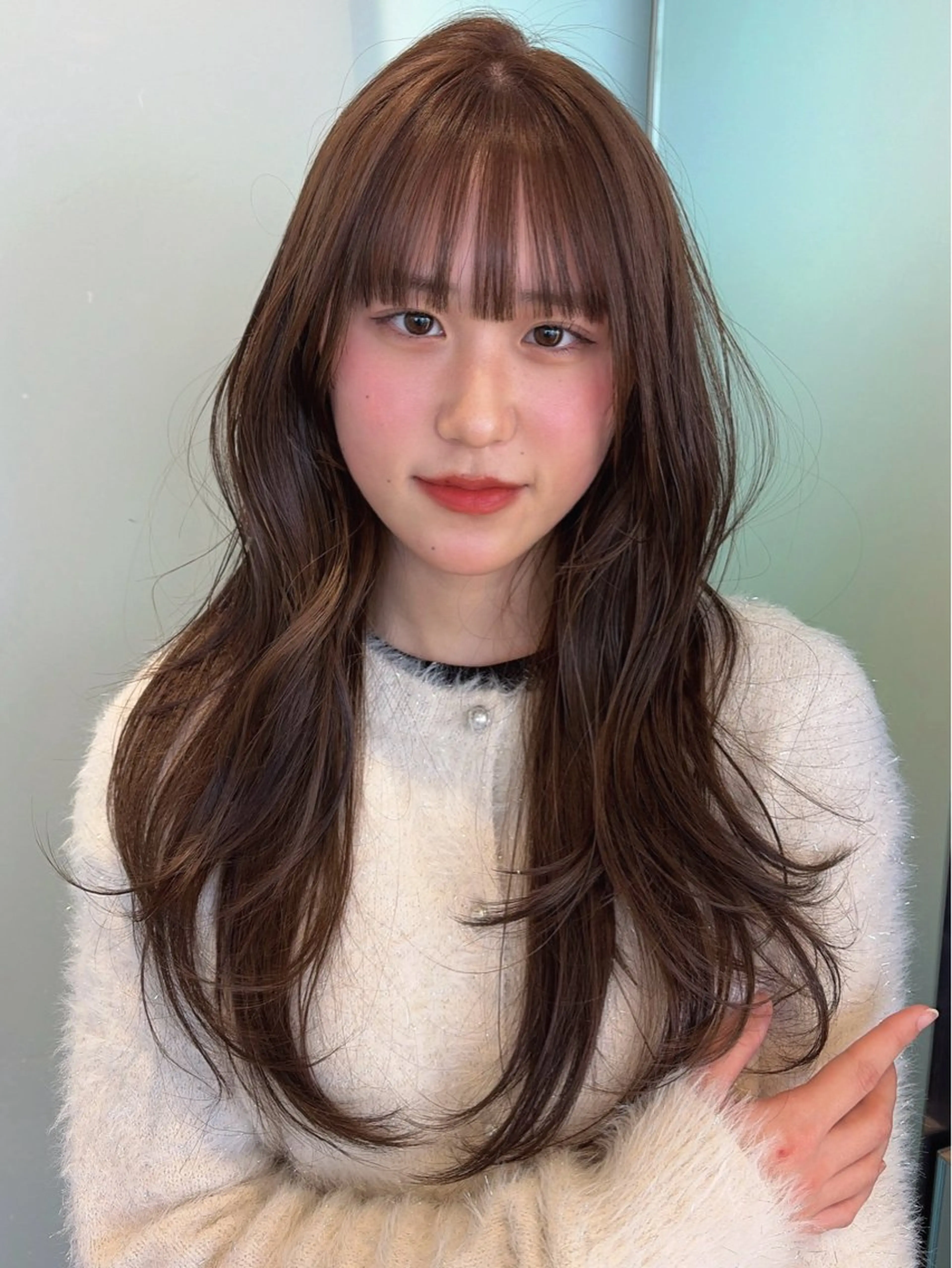 (4月限定🫧)カット+カラー+トリートメントの写真