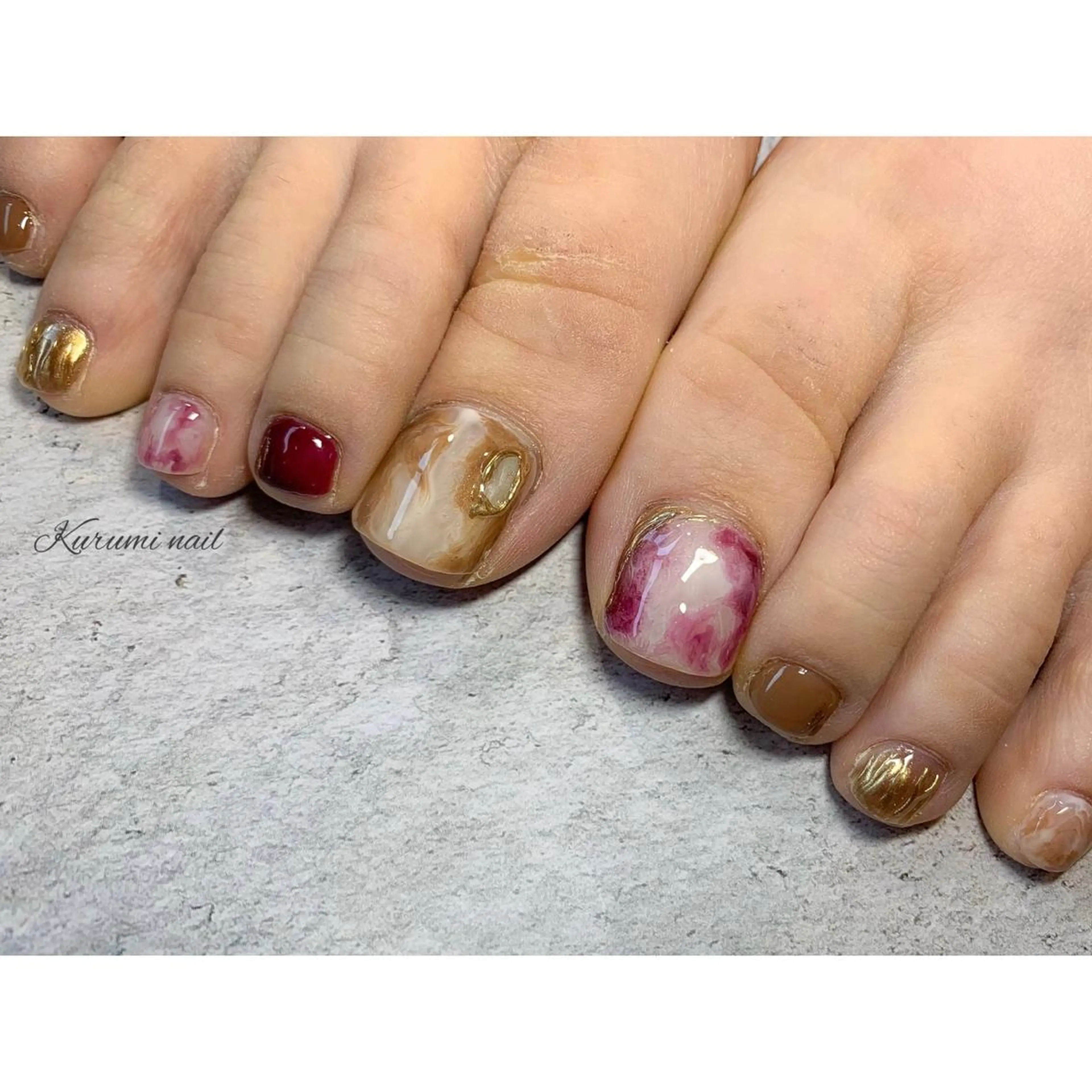 ネイル フットネイル Maison noyer所属・Maison noyerのネイルデザイン