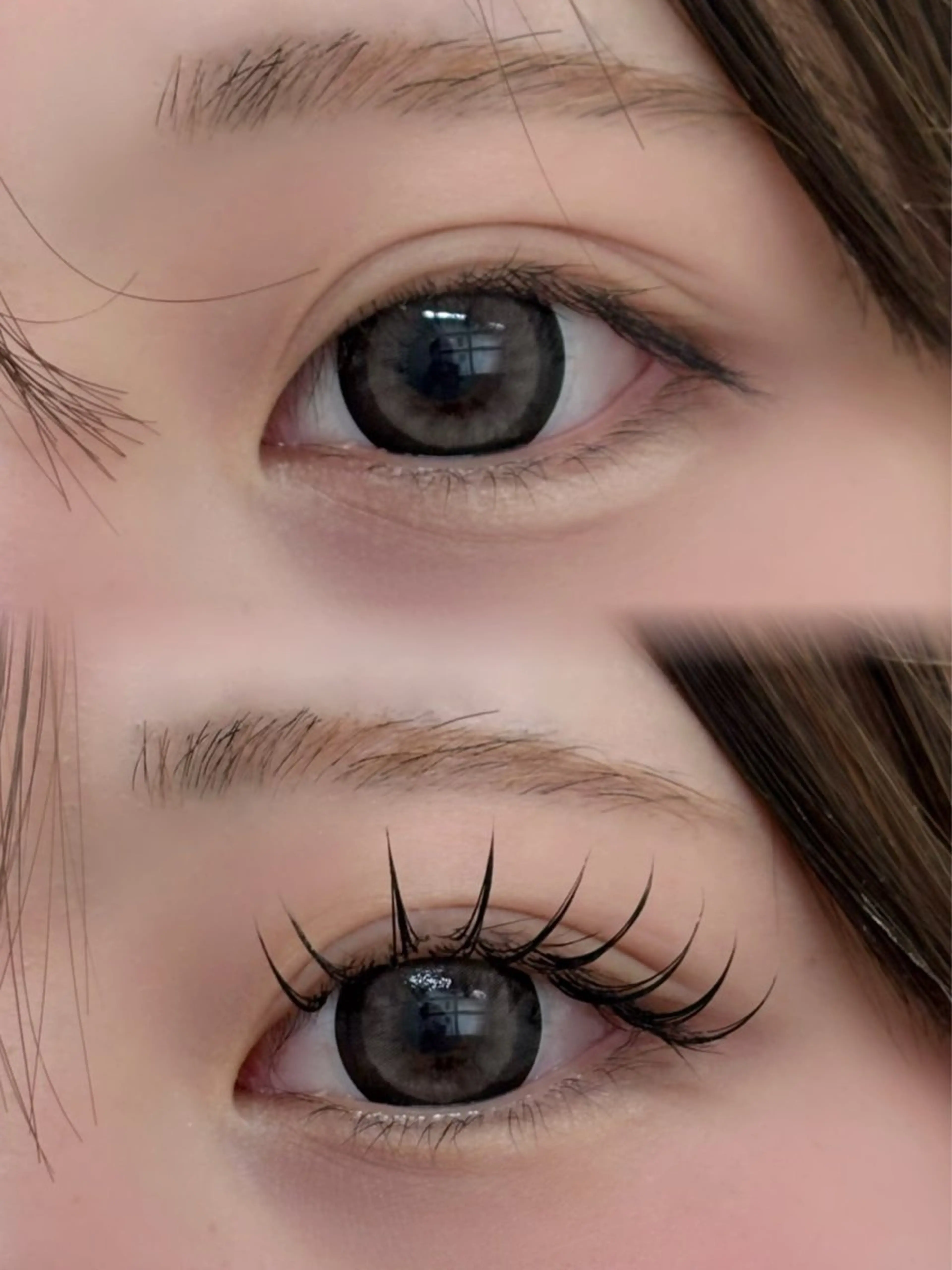 マツエク・マツパ Dカール Limie komenakaの眉毛・アイブロウイメージ