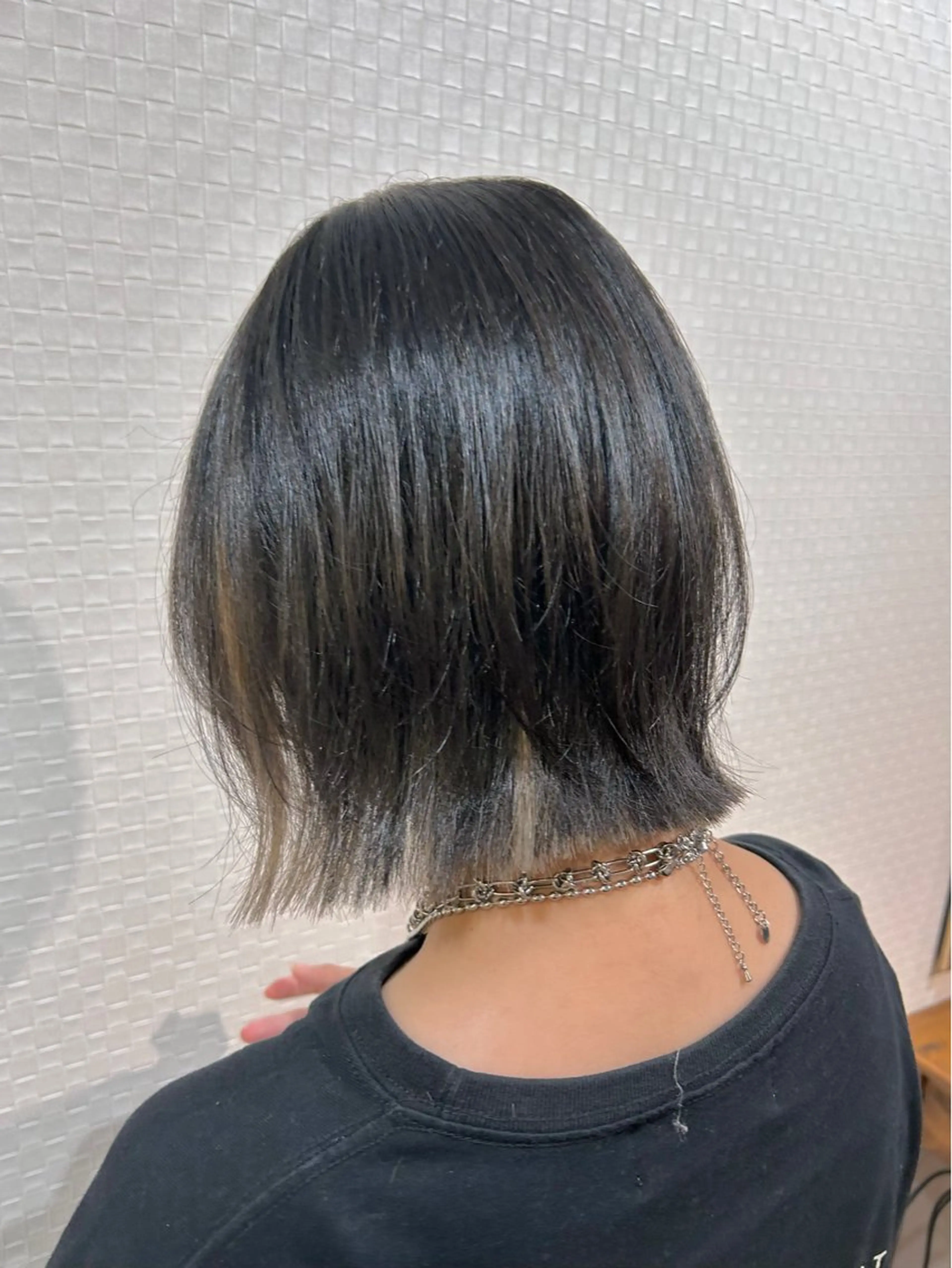 ショート ボブレイヤー ボブ レイヤーカット 柔らか垢抜けｶﾗｰと ｶｯﾄ🫧ASUKAのヘアスタイル