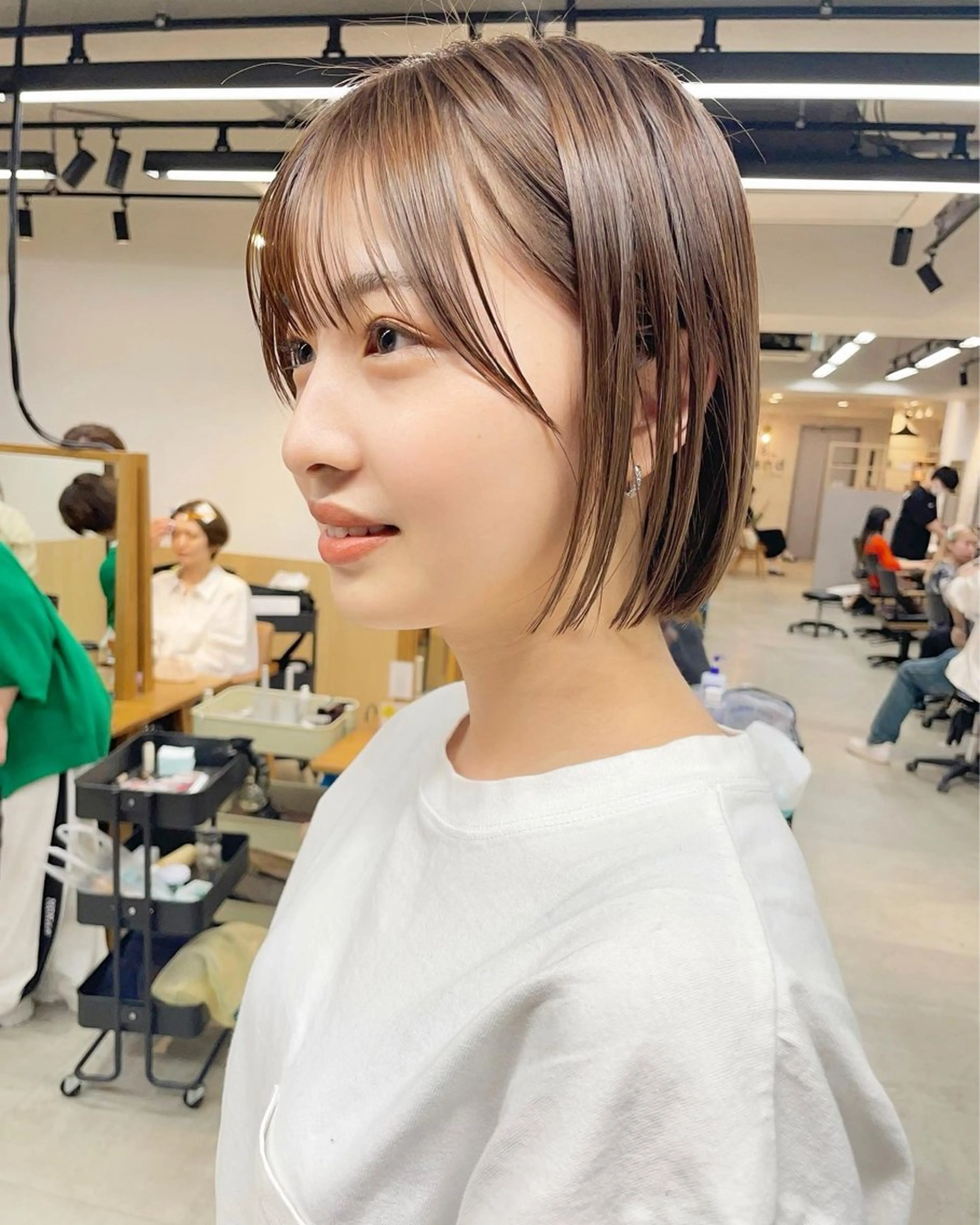 ショート sand所属・ゆい 似合わせカットのヘアスタイル