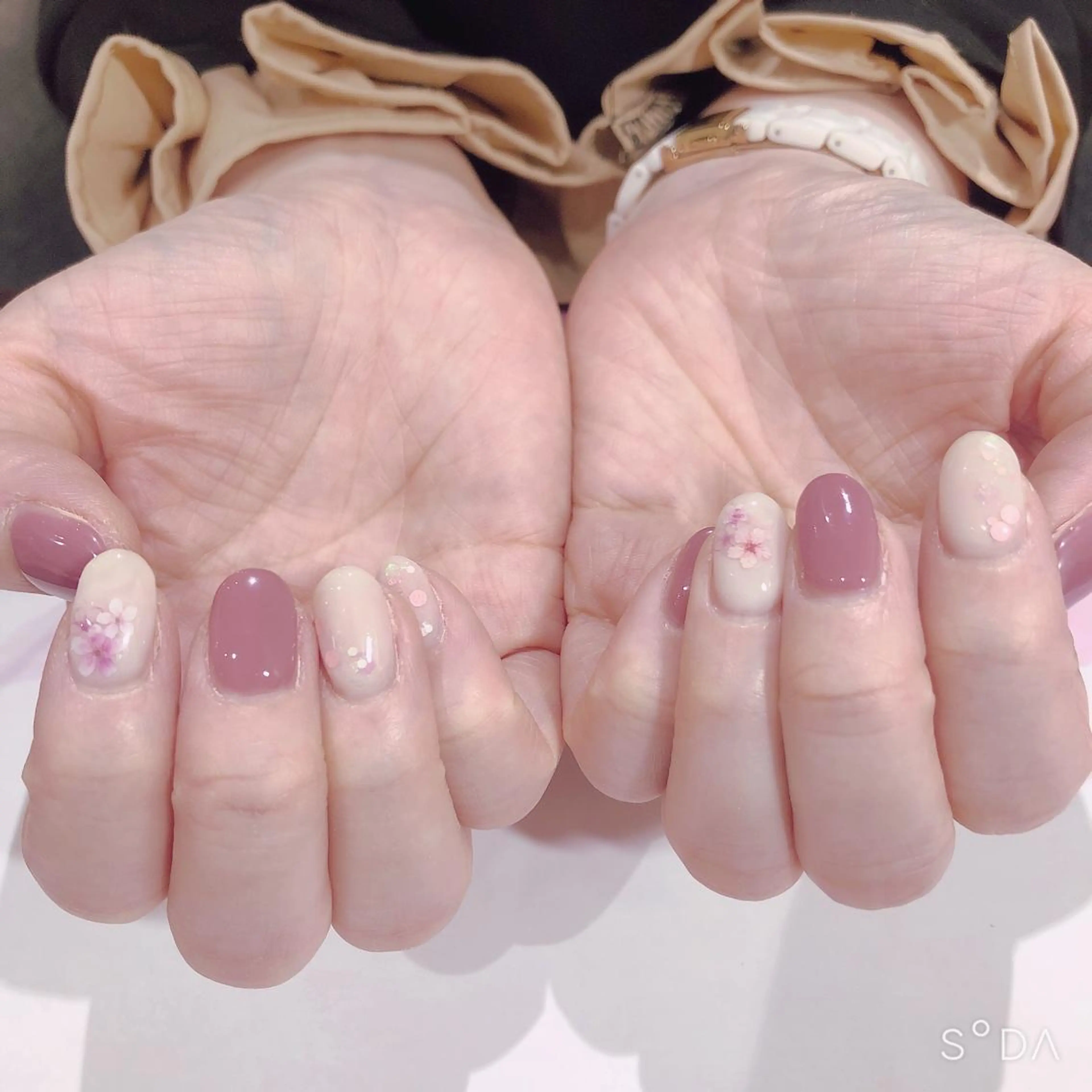 ネイル 春ネイル ハンドネイル 吉野✨ ネイルデザイナー✨のネイルデザイン