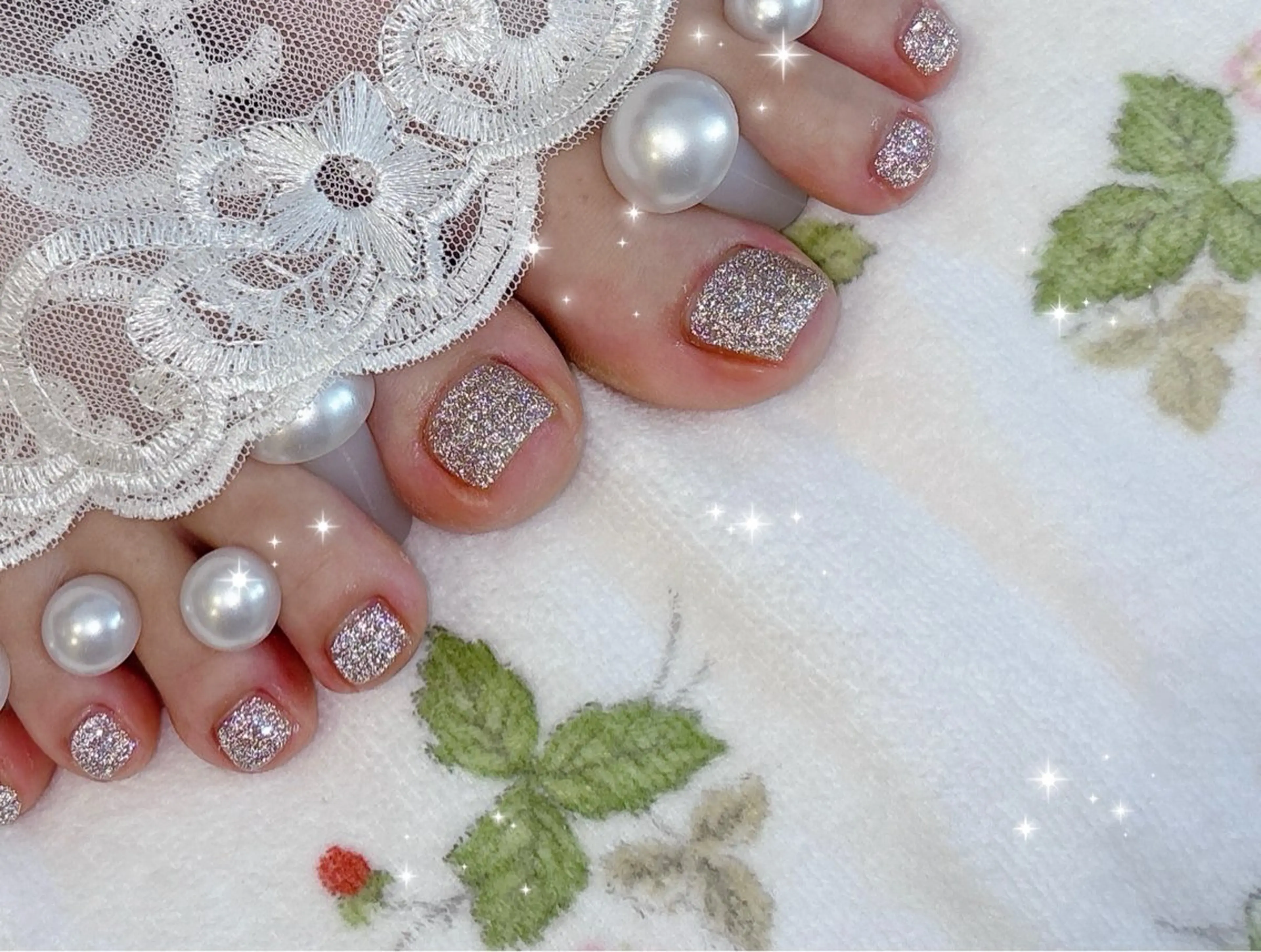 ネイル フラッシュネイル フットネイル FLARE NAIL フレアネイルのネイルデザイン