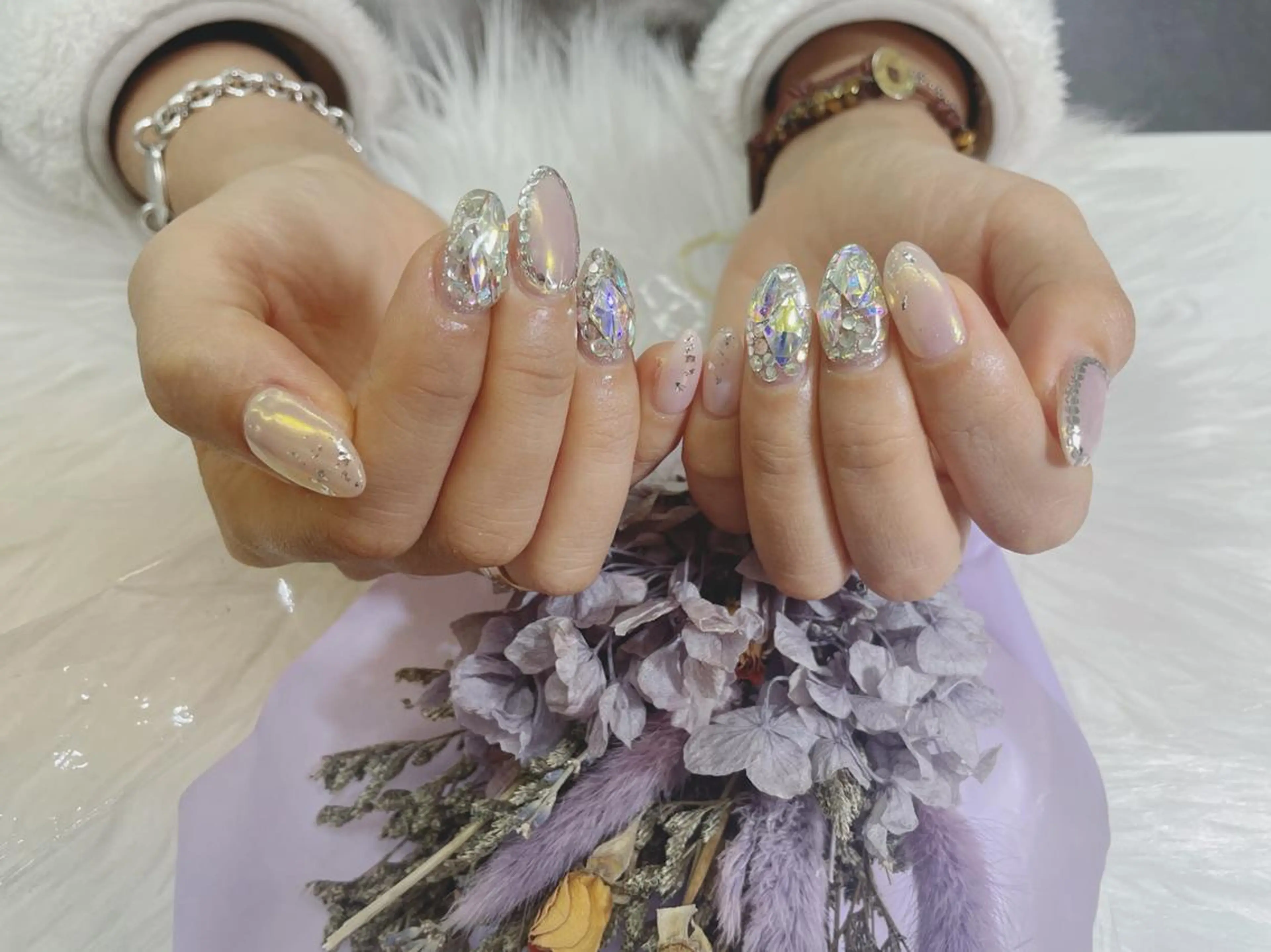 ネイル 🦋ネイルサロン ブラン🌈ゆりのネイルデザイン