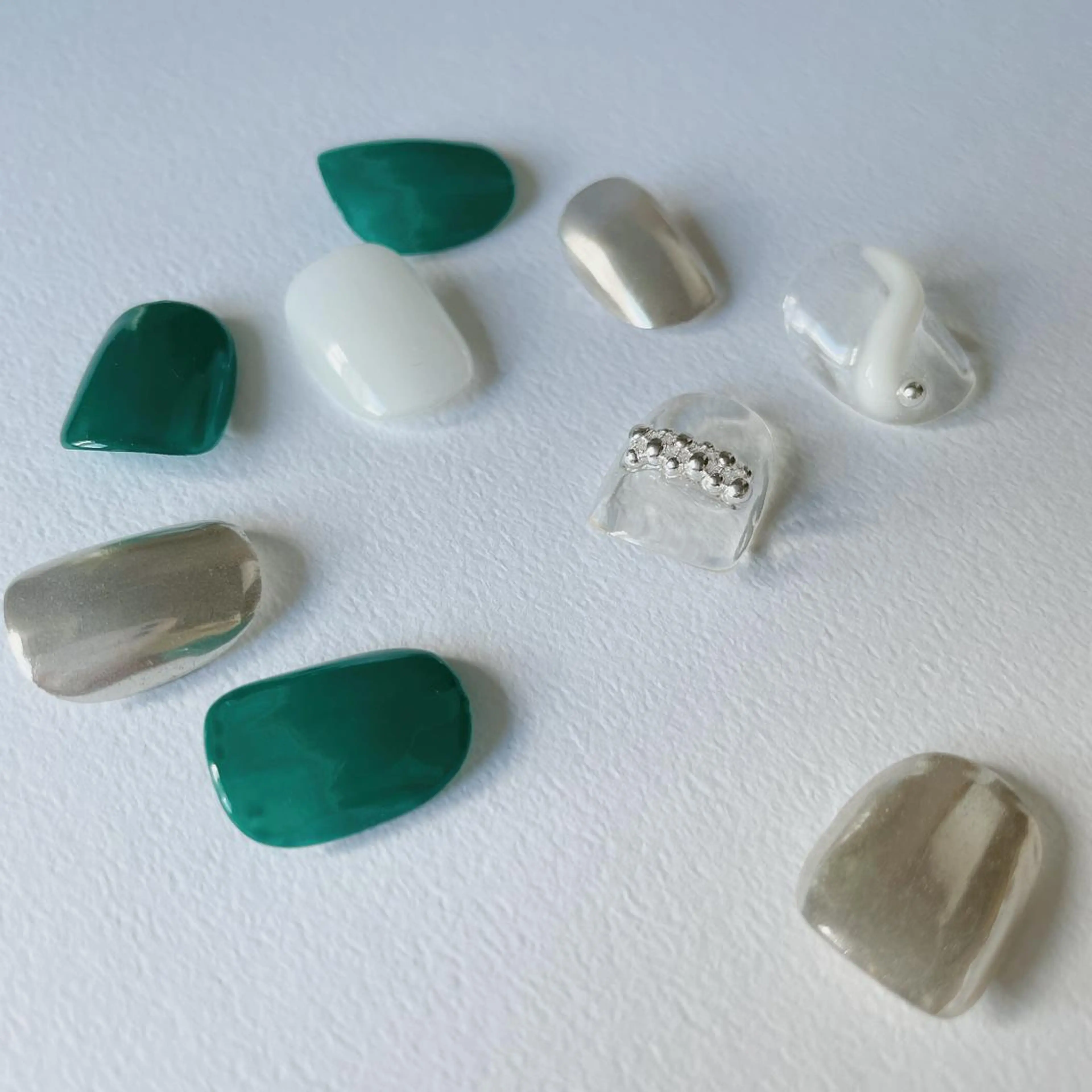 メンズ キッズ ネイル クリアネイル ハンドネイル New __のその他イメージ