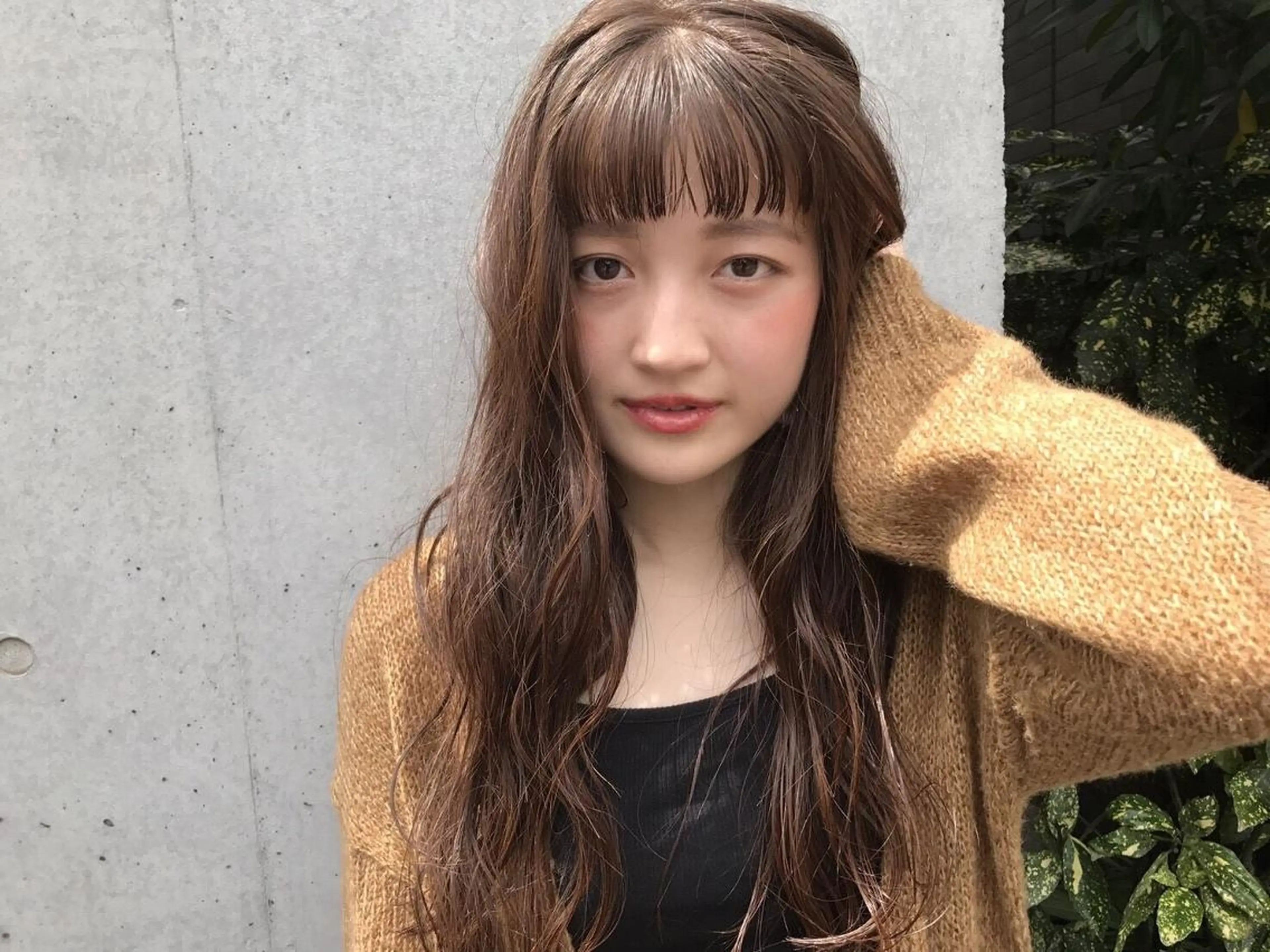 セミロング カット ヘアカラー トリートメント Baby Step タカギのヘアスタイル