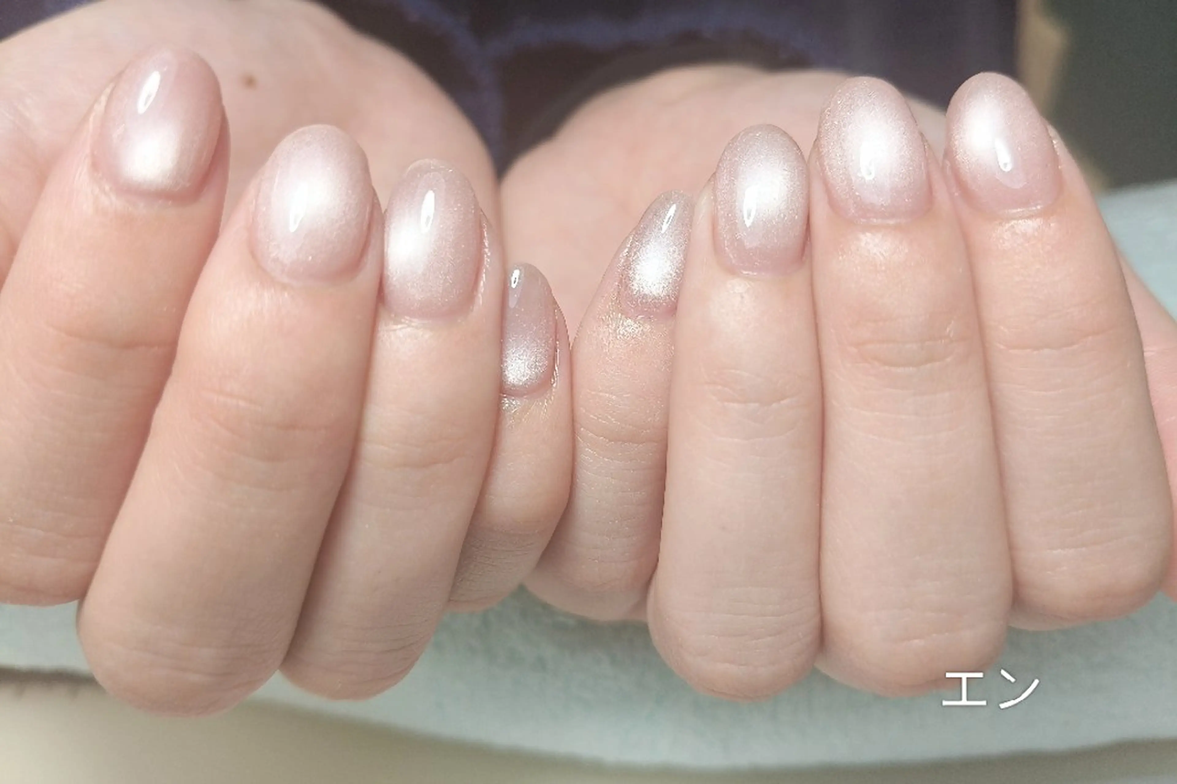 ネイル マグネットネイル マグネットワンカラー ワンカラーネイル エ ンのネイルデザイン