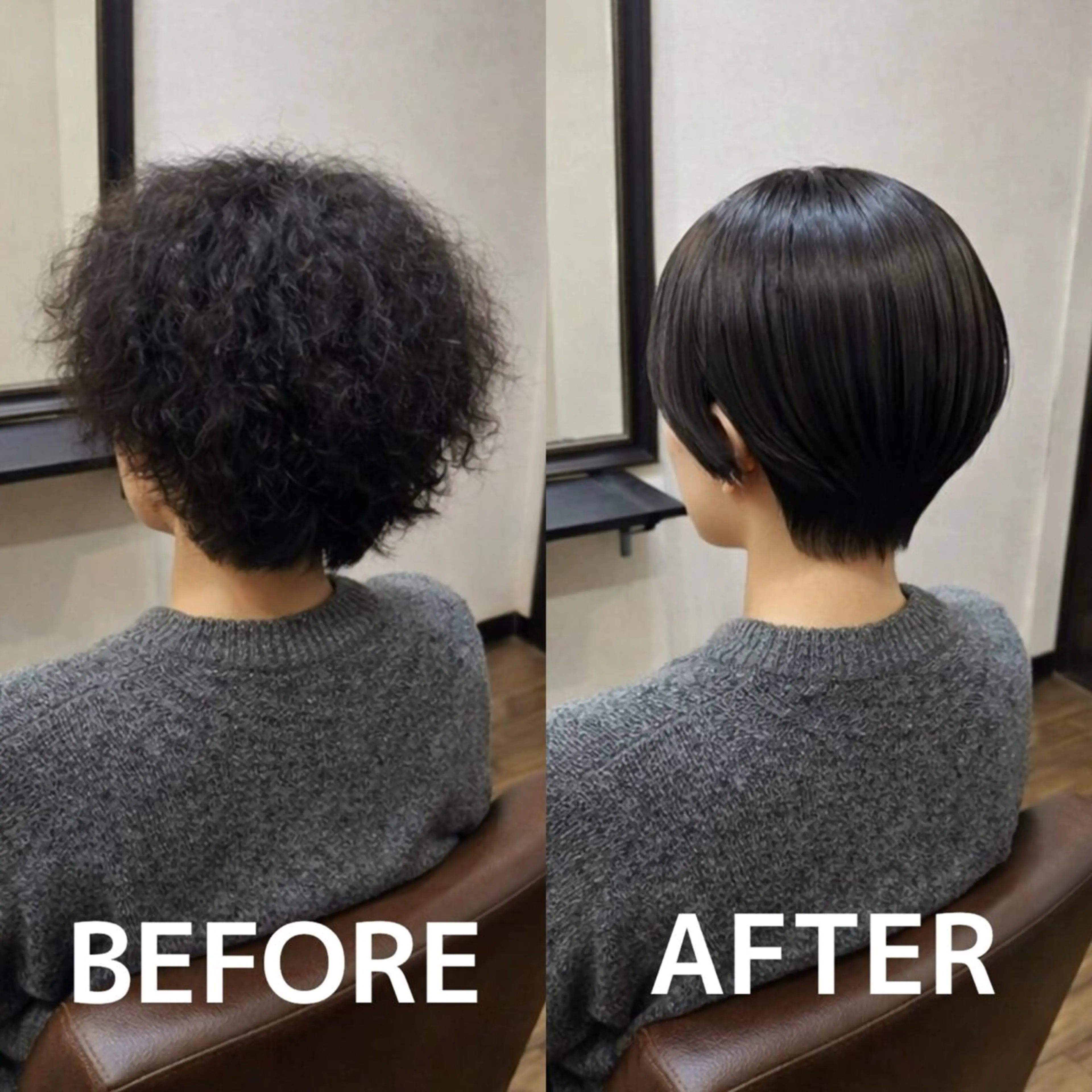 メンズ カット 縮毛矯正 トリートメント Fool TAKUMIのヘアスタイル