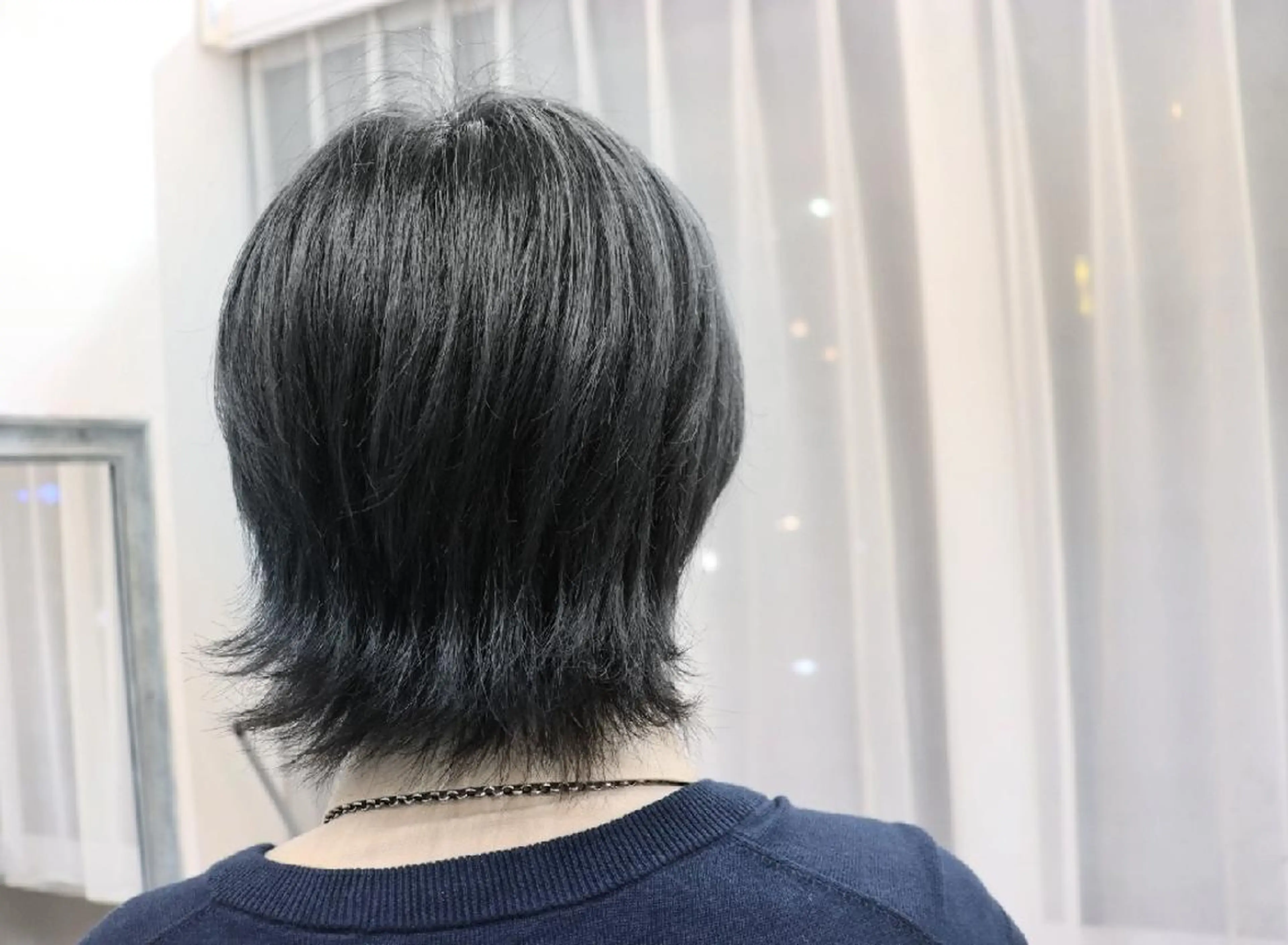 ミディアム カラー aries所属・大場 友稀のヘアスタイル