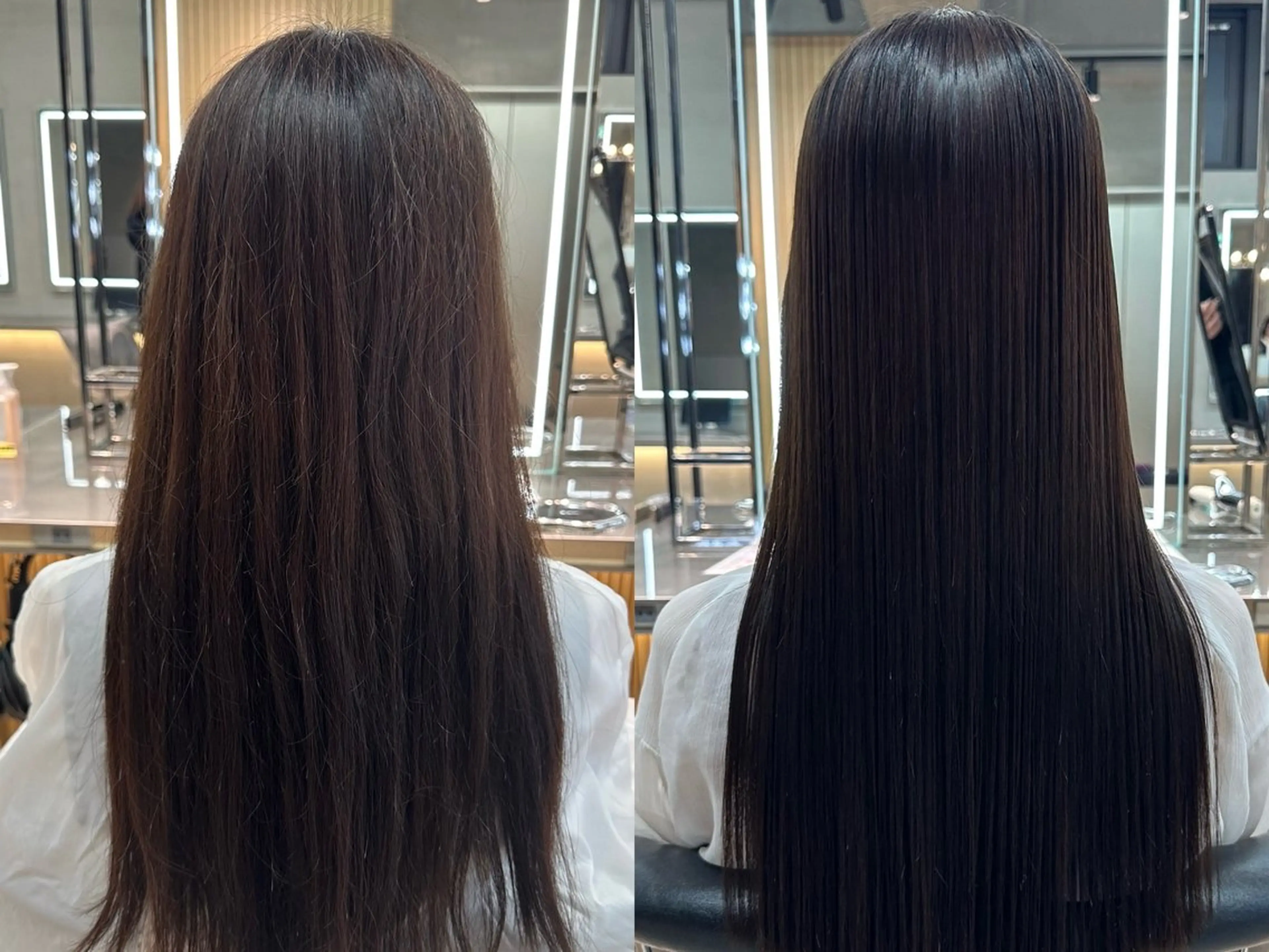 ロング カット 縮毛矯正 トリートメント ✨髪質改善特化✨副 店長椎葉信乃介のヘアスタイル