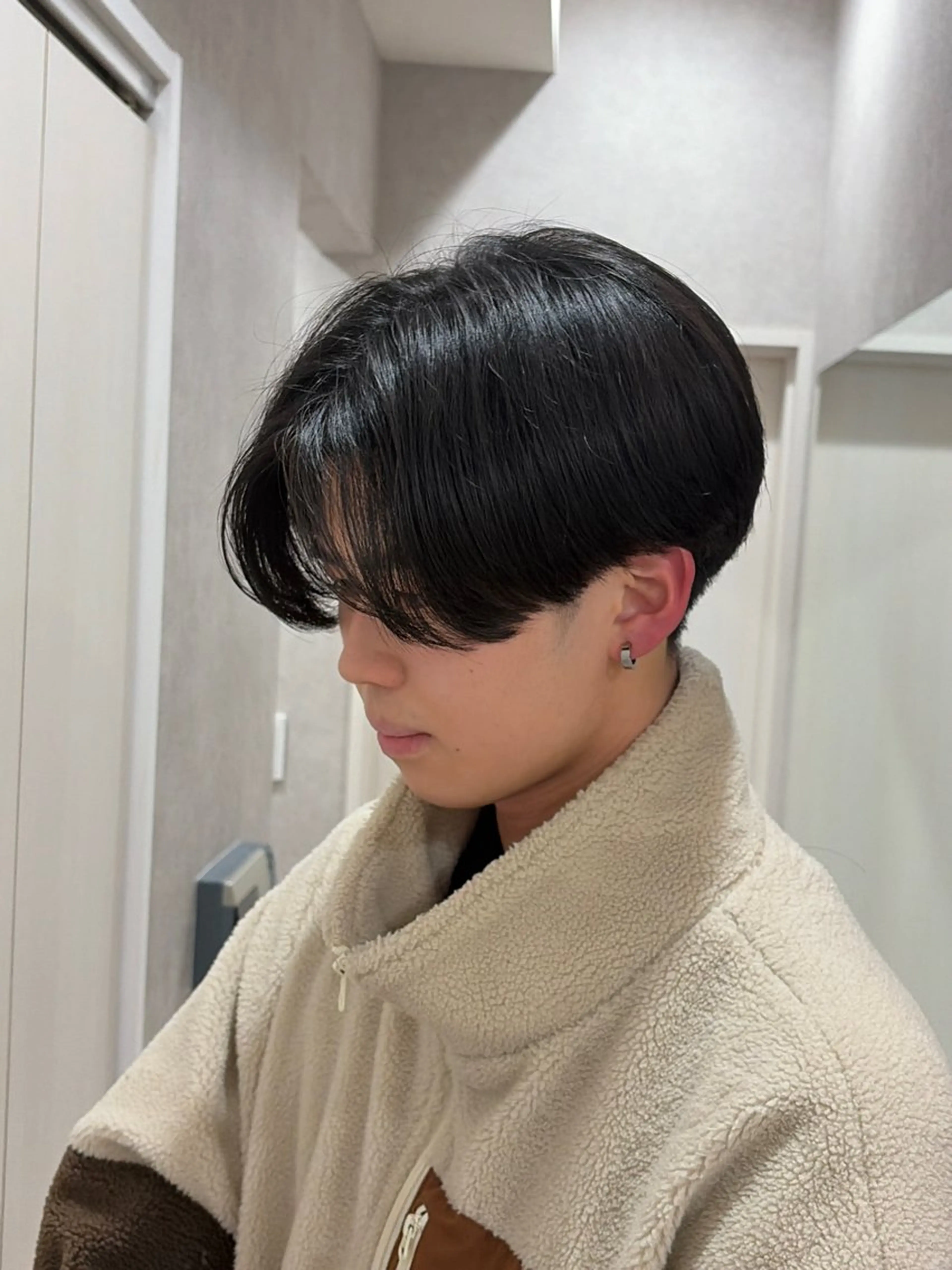 メンズ カット 田中 怜菜のヘアスタイル
