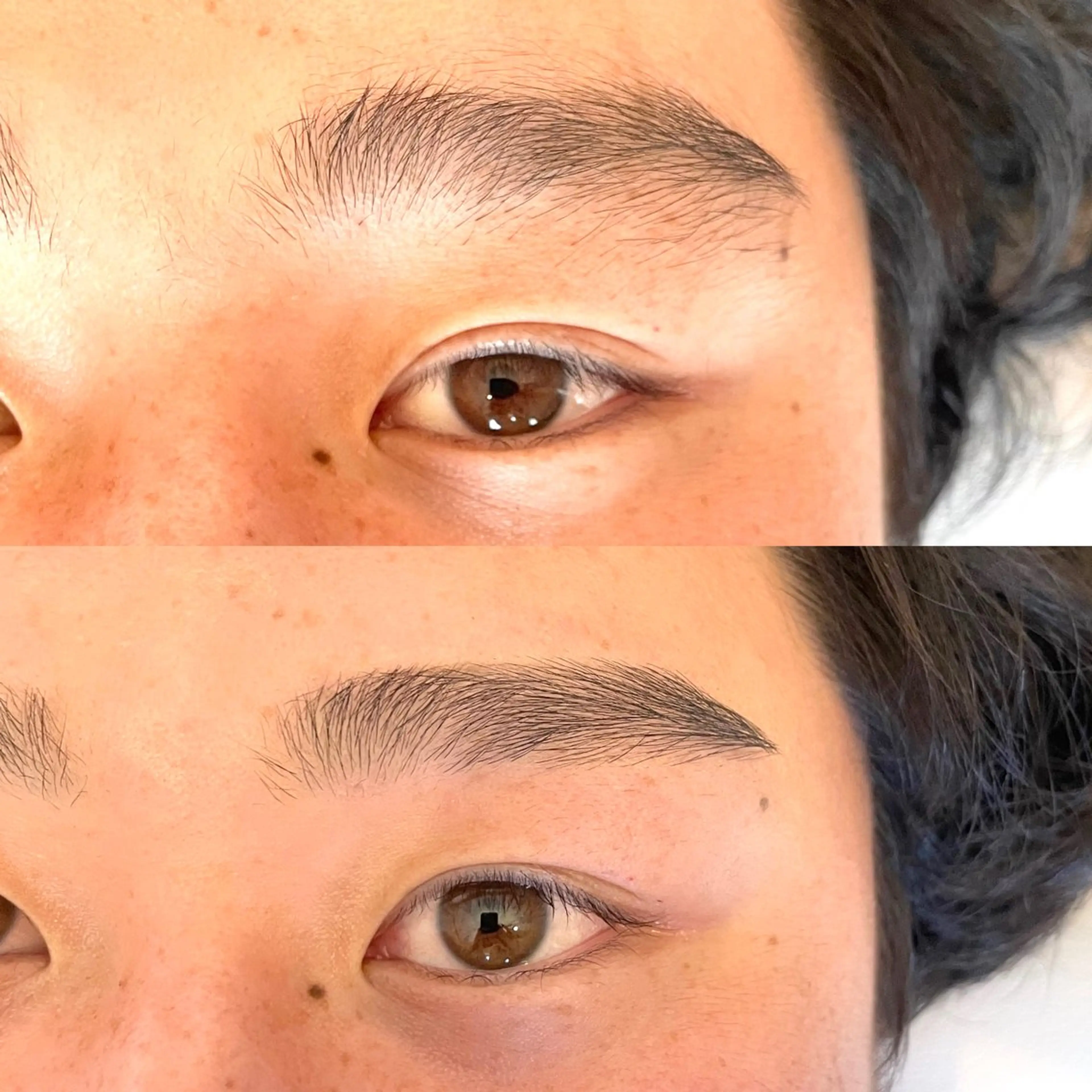 アイブロウ ワックス脱毛 MA-NI 鈴木菜月のマツエク・マツパデザイン