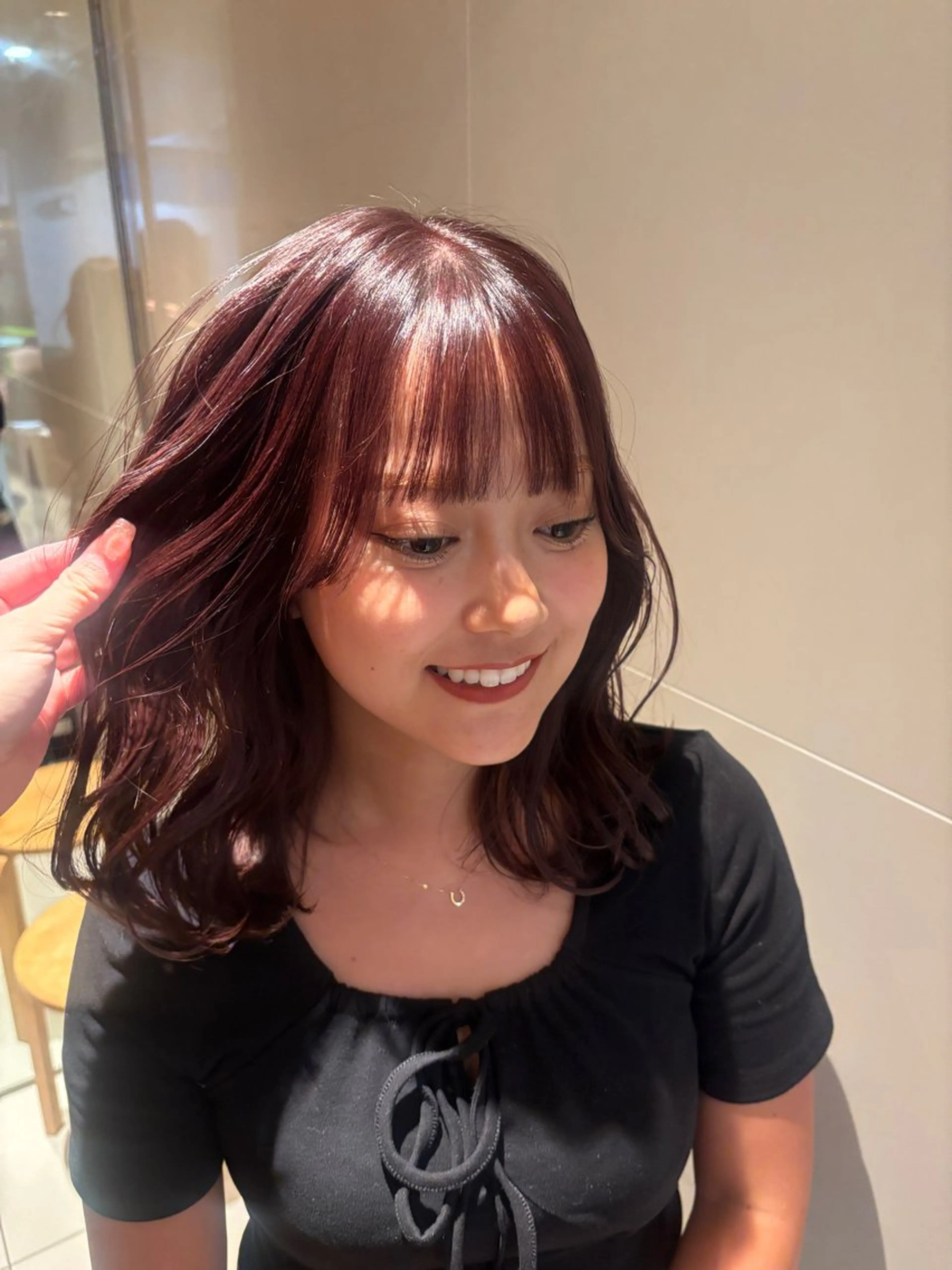 カラー ヘアカラー 韓国風パーマ/ オリーブ🇰🇷あゆのヘアスタイル