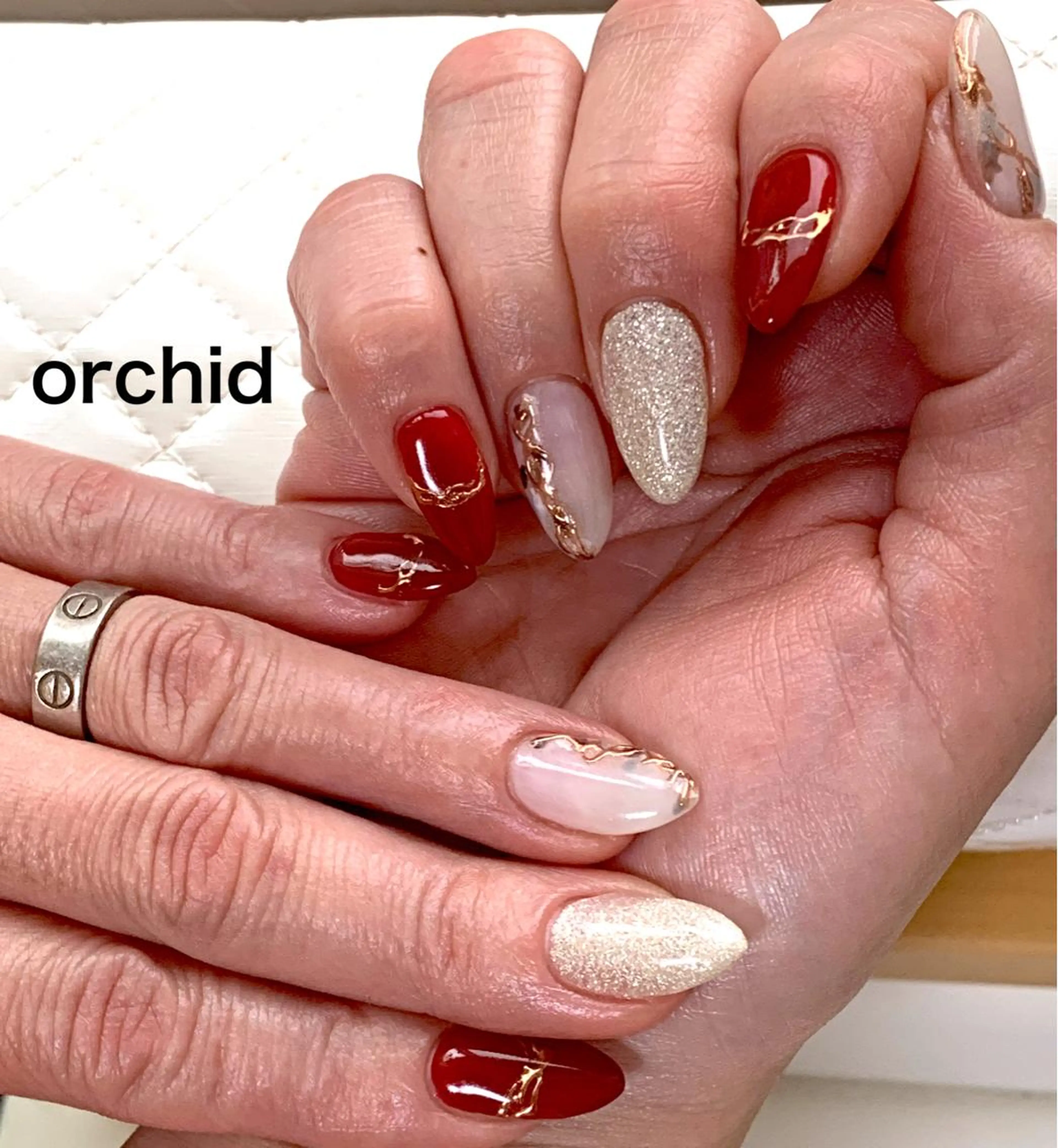 ネイル orchid ♡オーキッドのネイルデザイン