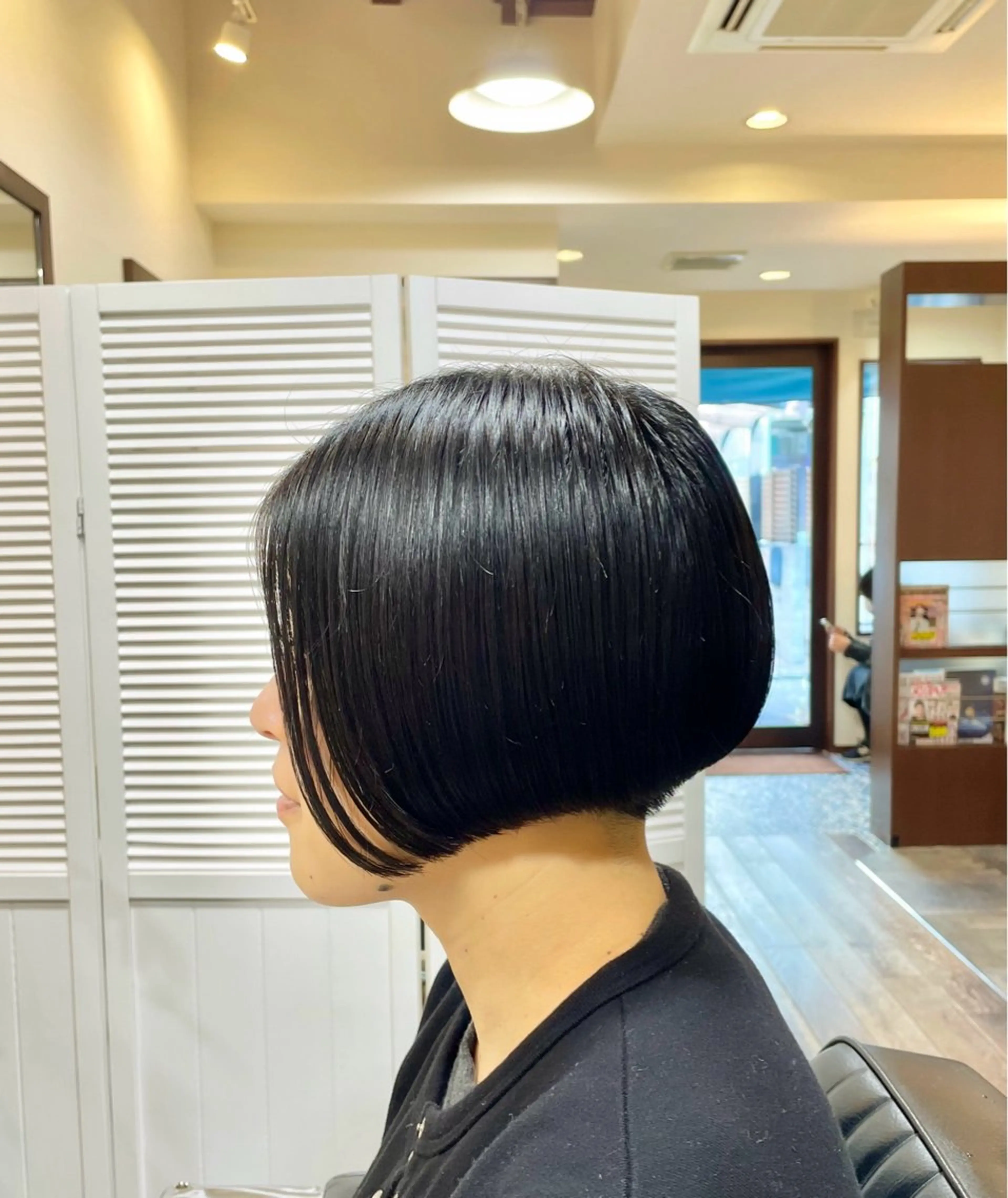 ショート 前下がりボブ ボブ 中川 淳一朗のヘアスタイル