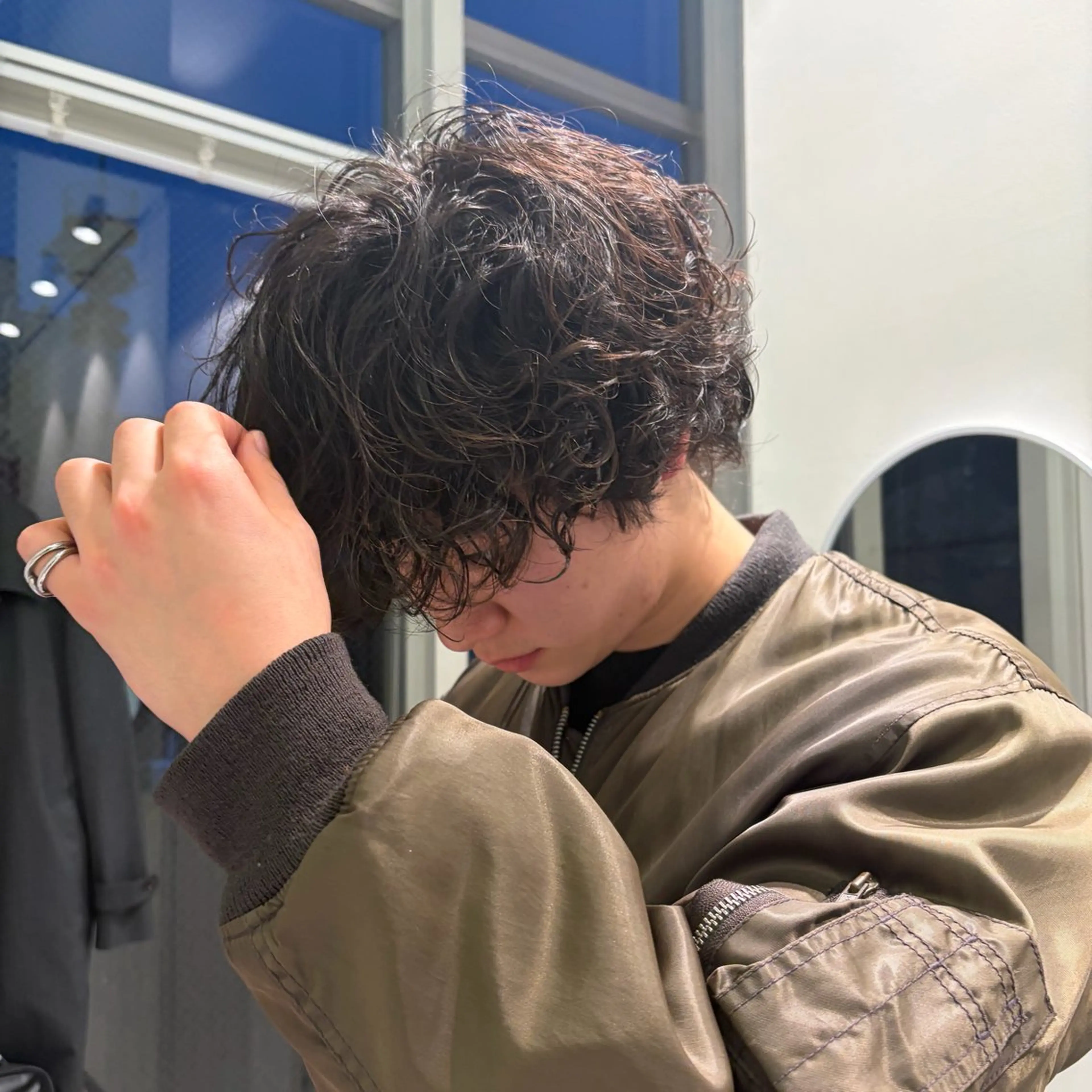 パーマ HARUHI 銀座 美容師౨ৎ⋆˚のヘアスタイル