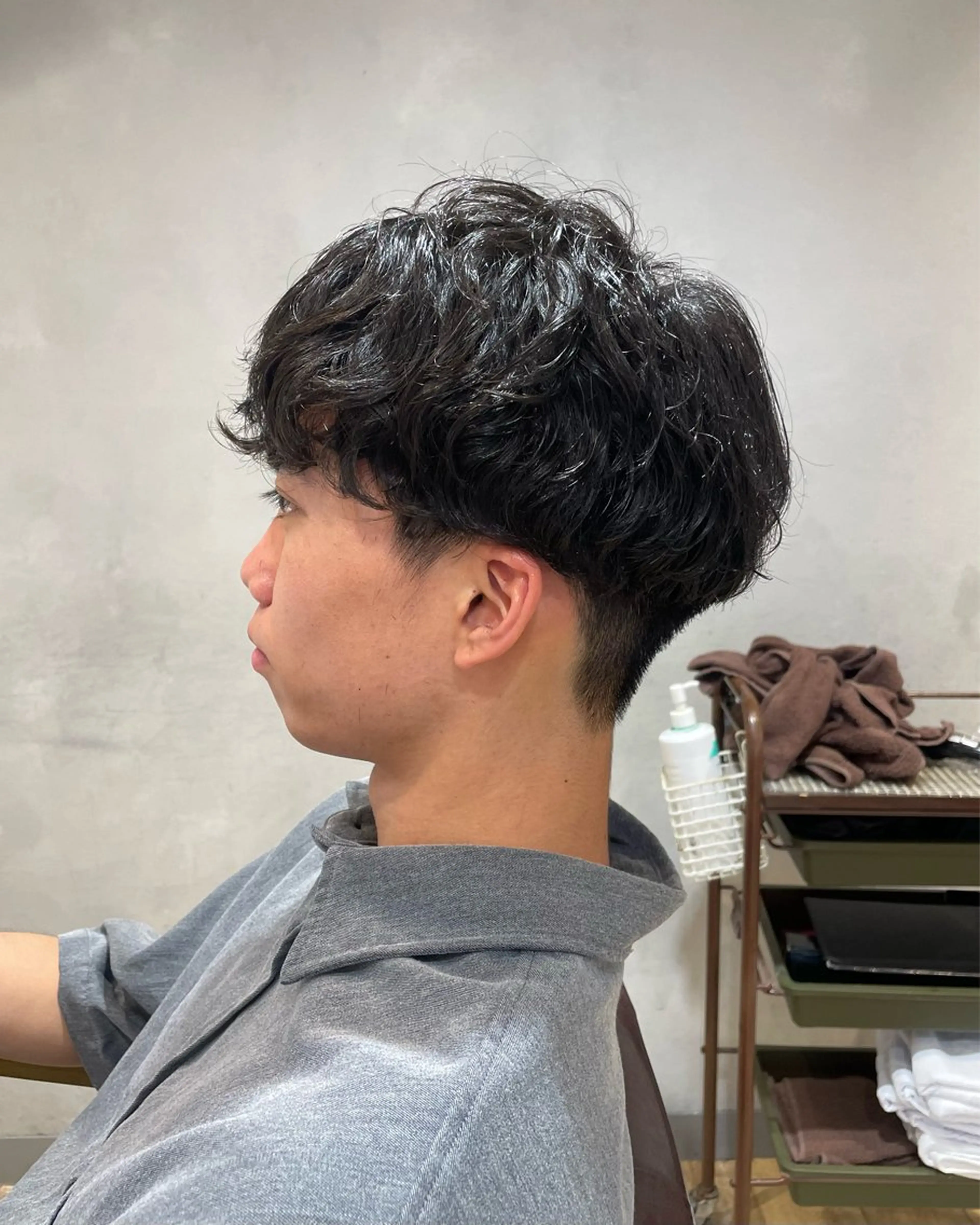 パーマ メンズ カットモデル 募集中🎀小野百葉のヘアスタイル