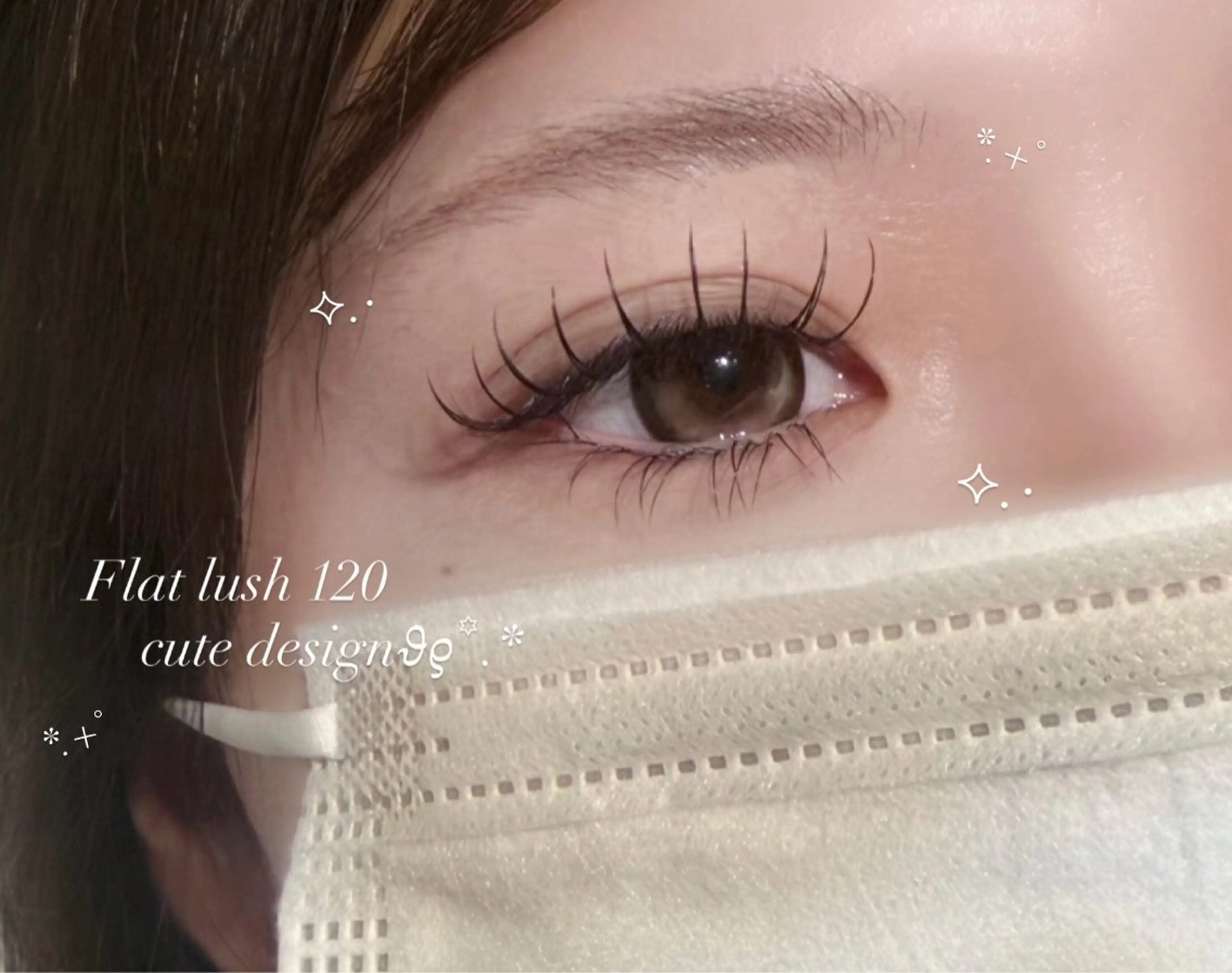 マツエク・マツパ CreBiA🤍 moanaのマツエク・マツパデザイン