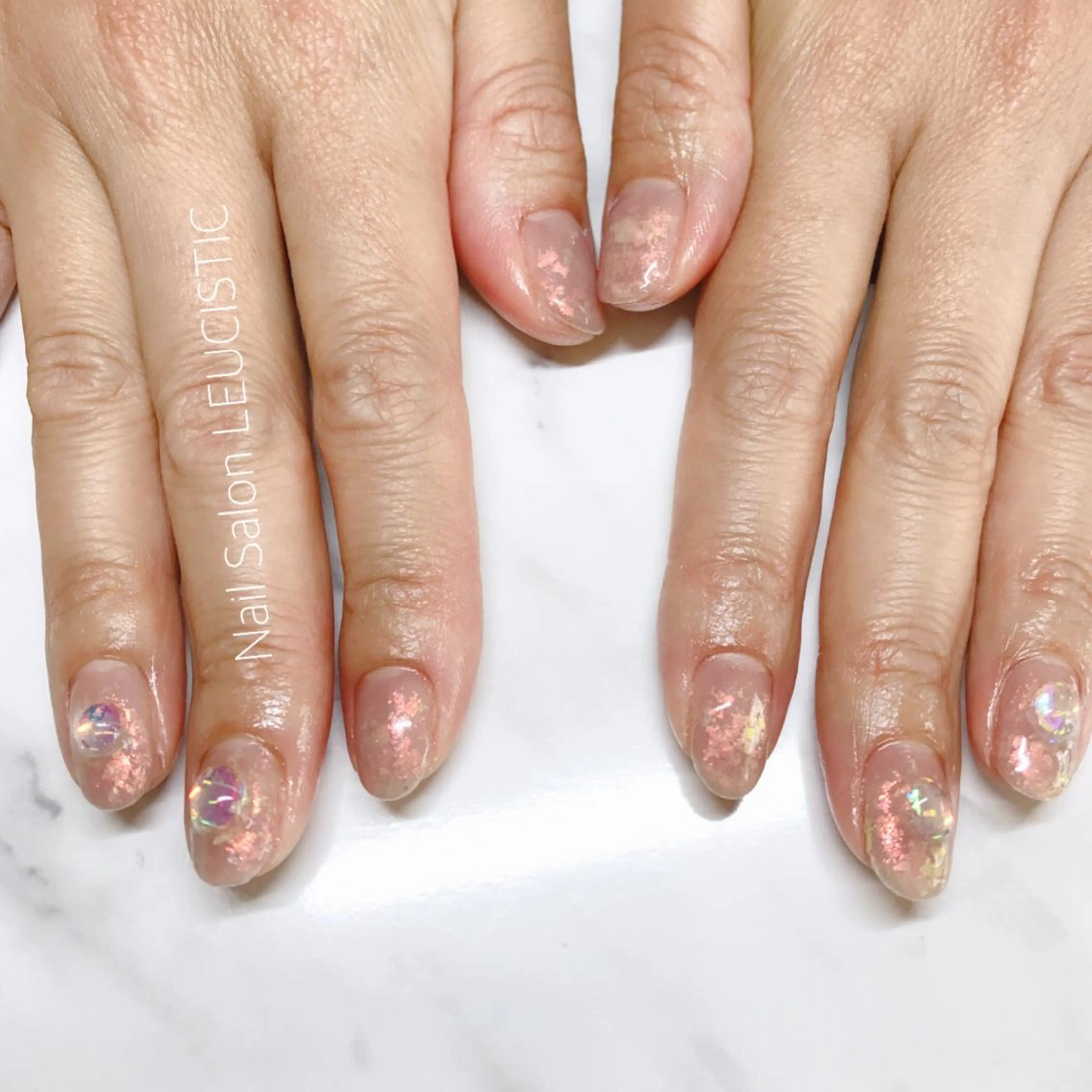 ネイル オーロラネイル キラキラネイル 美時雨 bishigureのエステ・リラクイメージ