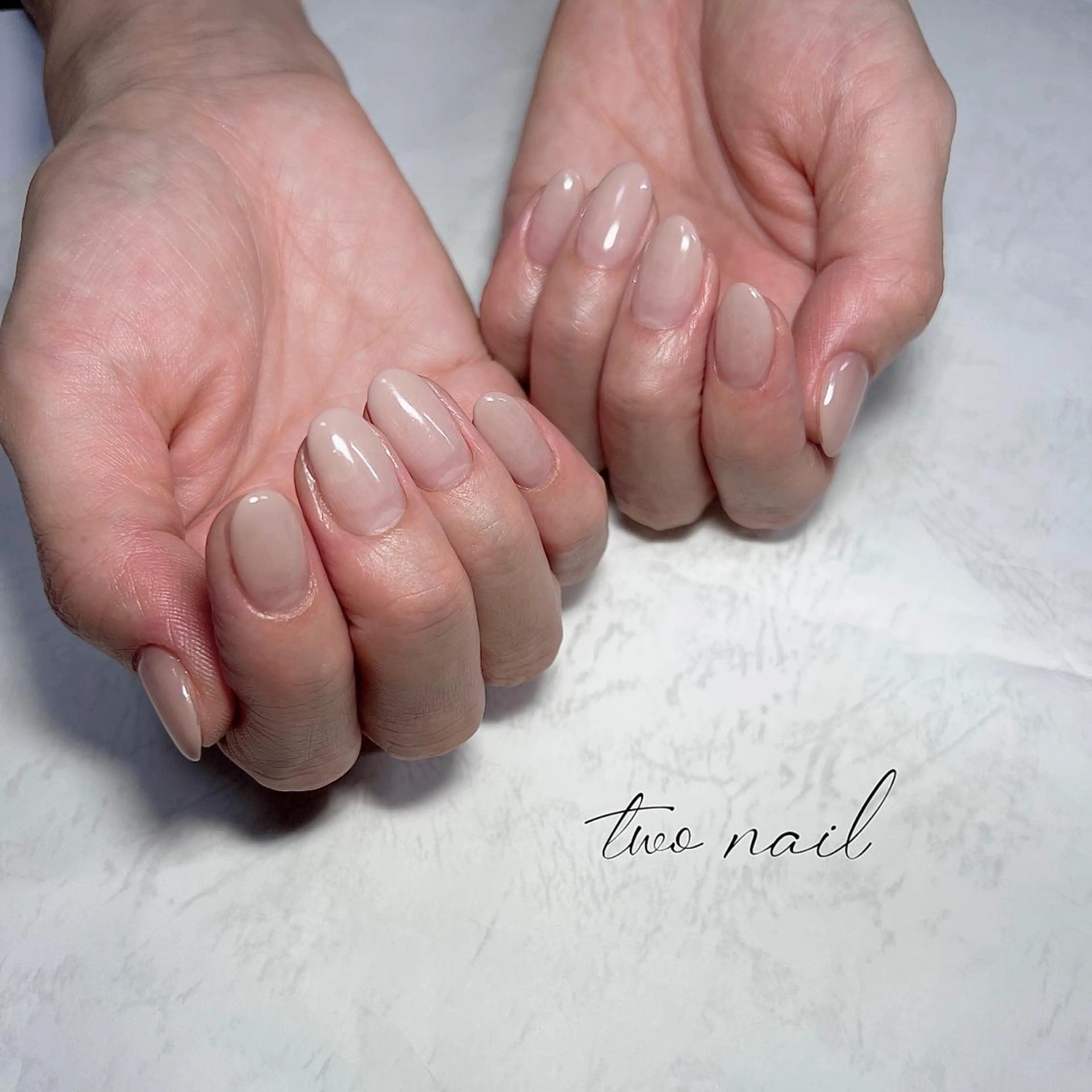 ネイル アートネイル フットネイル ハート ニュアンスネイル ホワイト ハンドネイル two nailのネイルデザイン