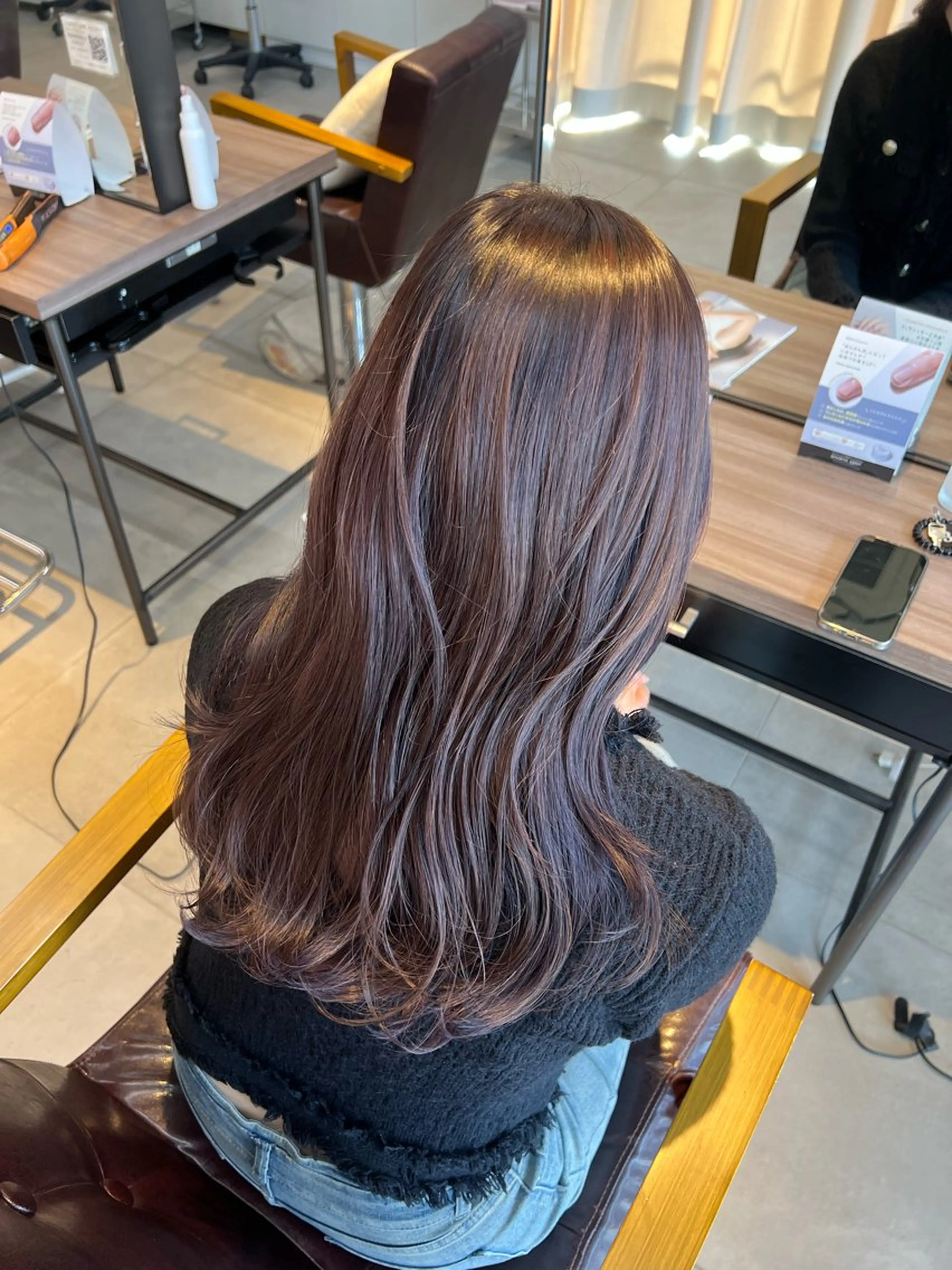 ロング ヘアカラー Kako🫧⭐️ アシスタント/モデルのヘアスタイル