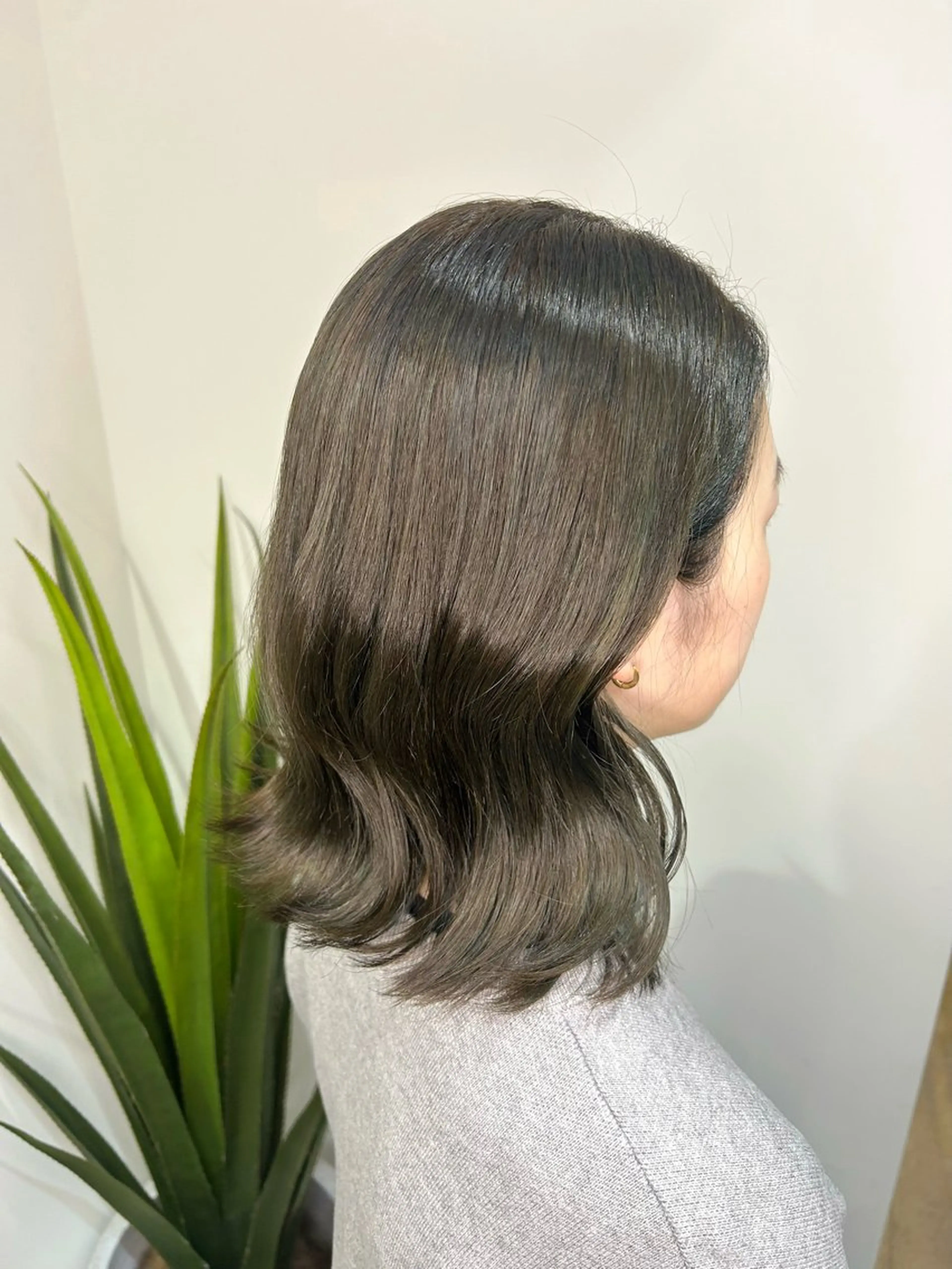 ミディアム 🧡縮毛矯正🧡 伊藤はるかのヘアスタイル