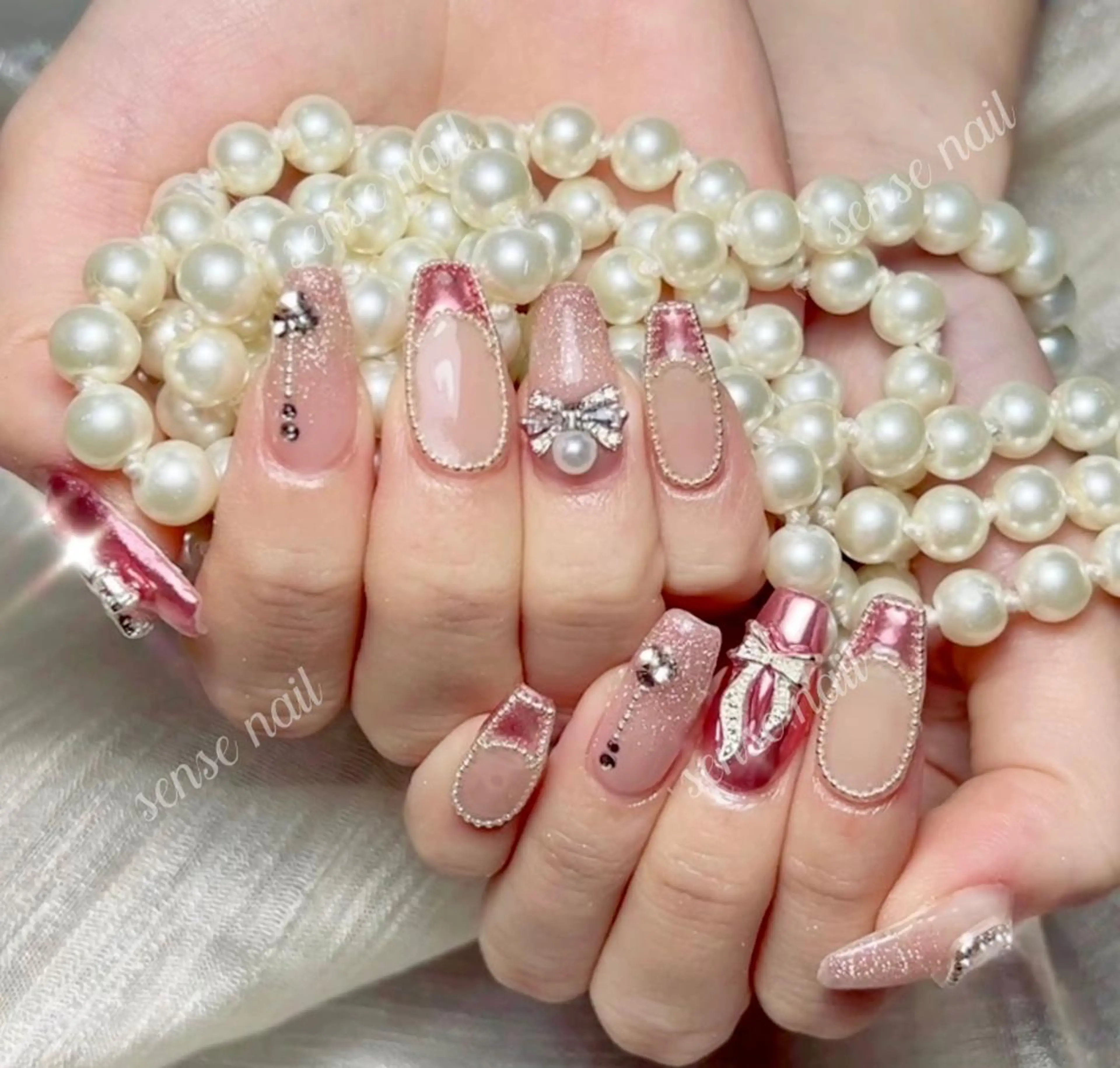 ネイル ハンドネイル ハンドケア 🎀Sense Nail渋谷店🎀のネイルデザイン