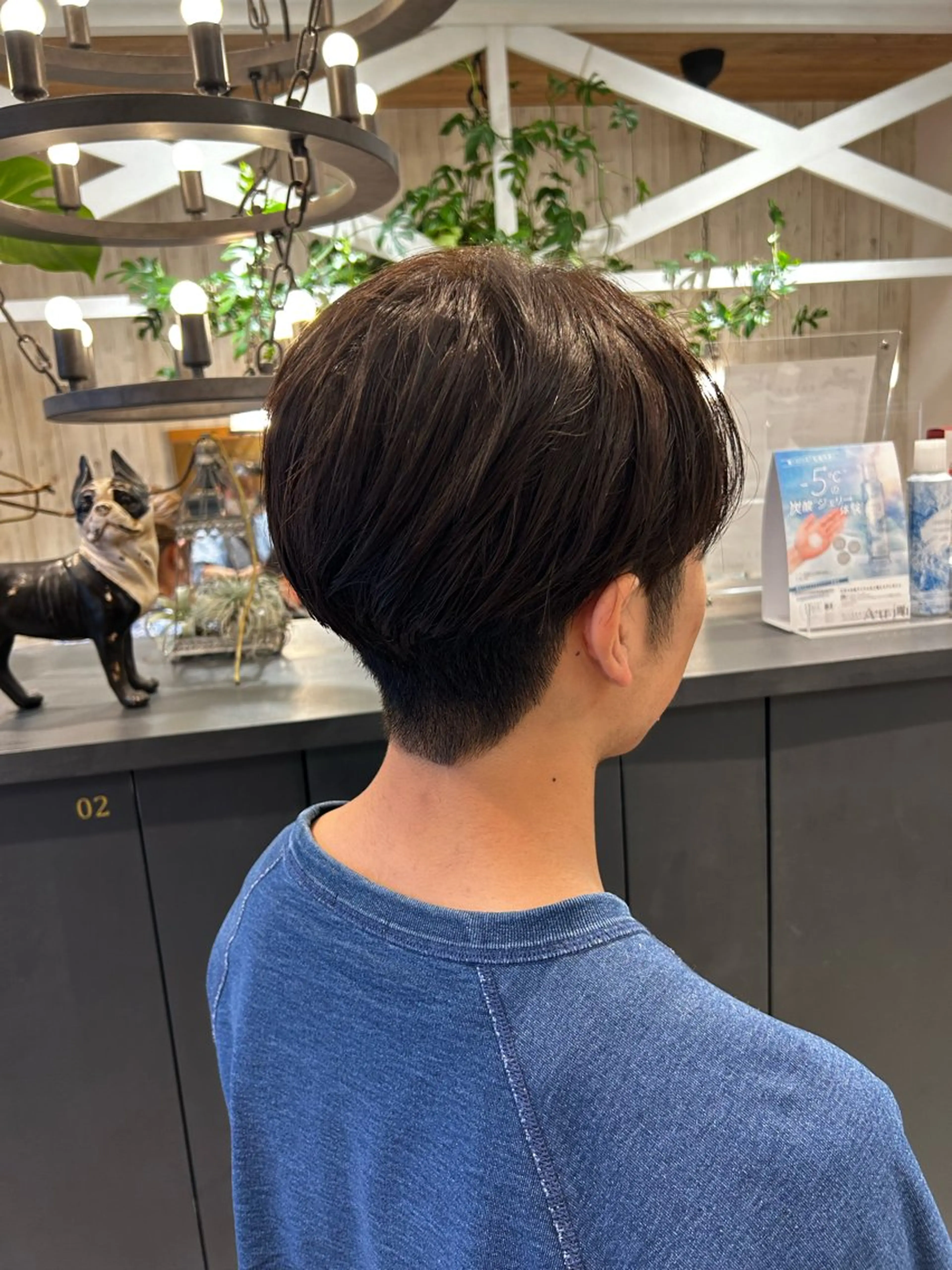 メンズ カット ヘアカラー 縮毛矯正 大槻 ハルカのヘアスタイル