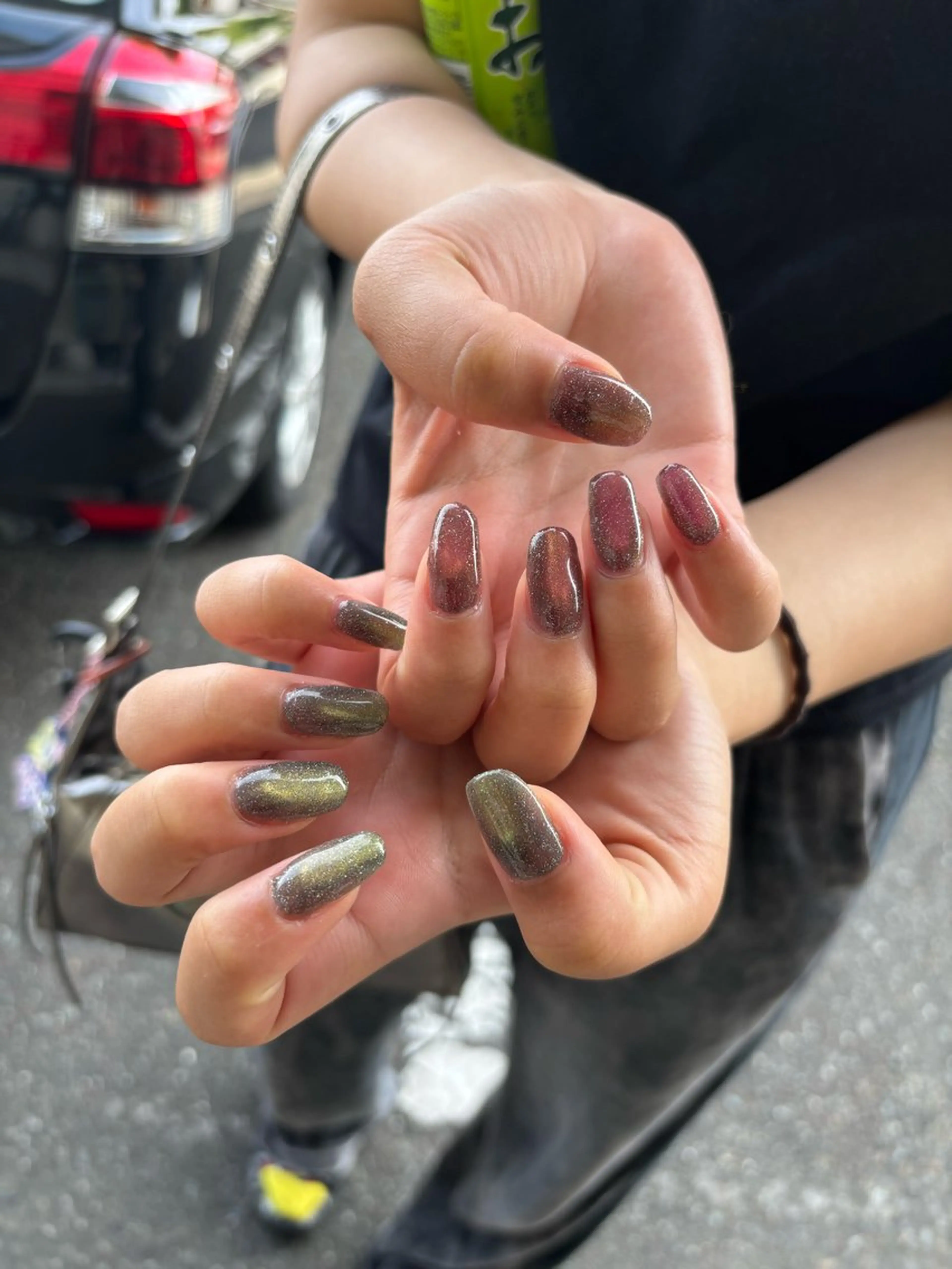 ネイル マグネットネイル ulu  nail. haruのネイルデザイン