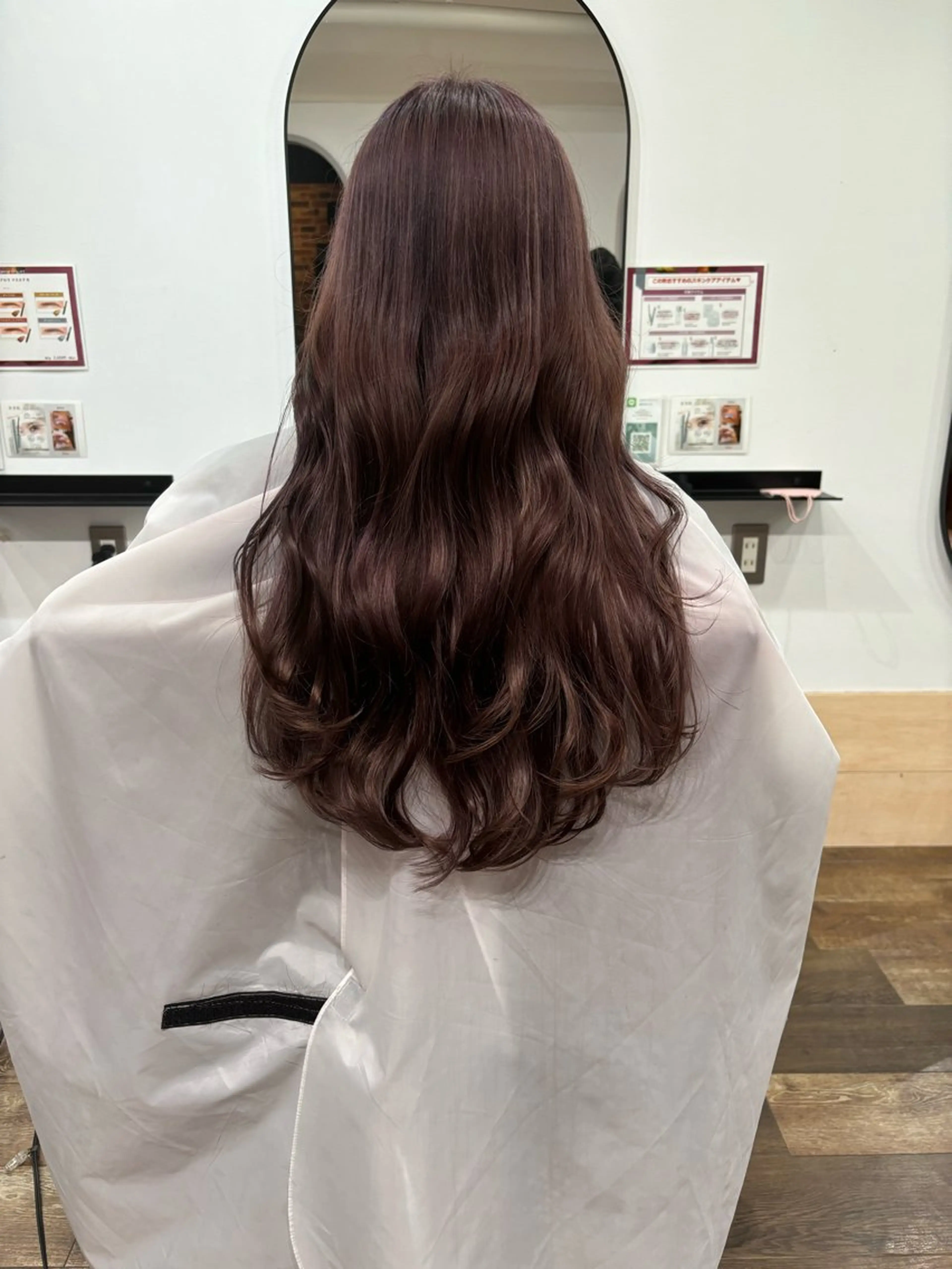 【ご来店2回目】デザインカット➕オーガニックカラー➕7種トリートメントの写真