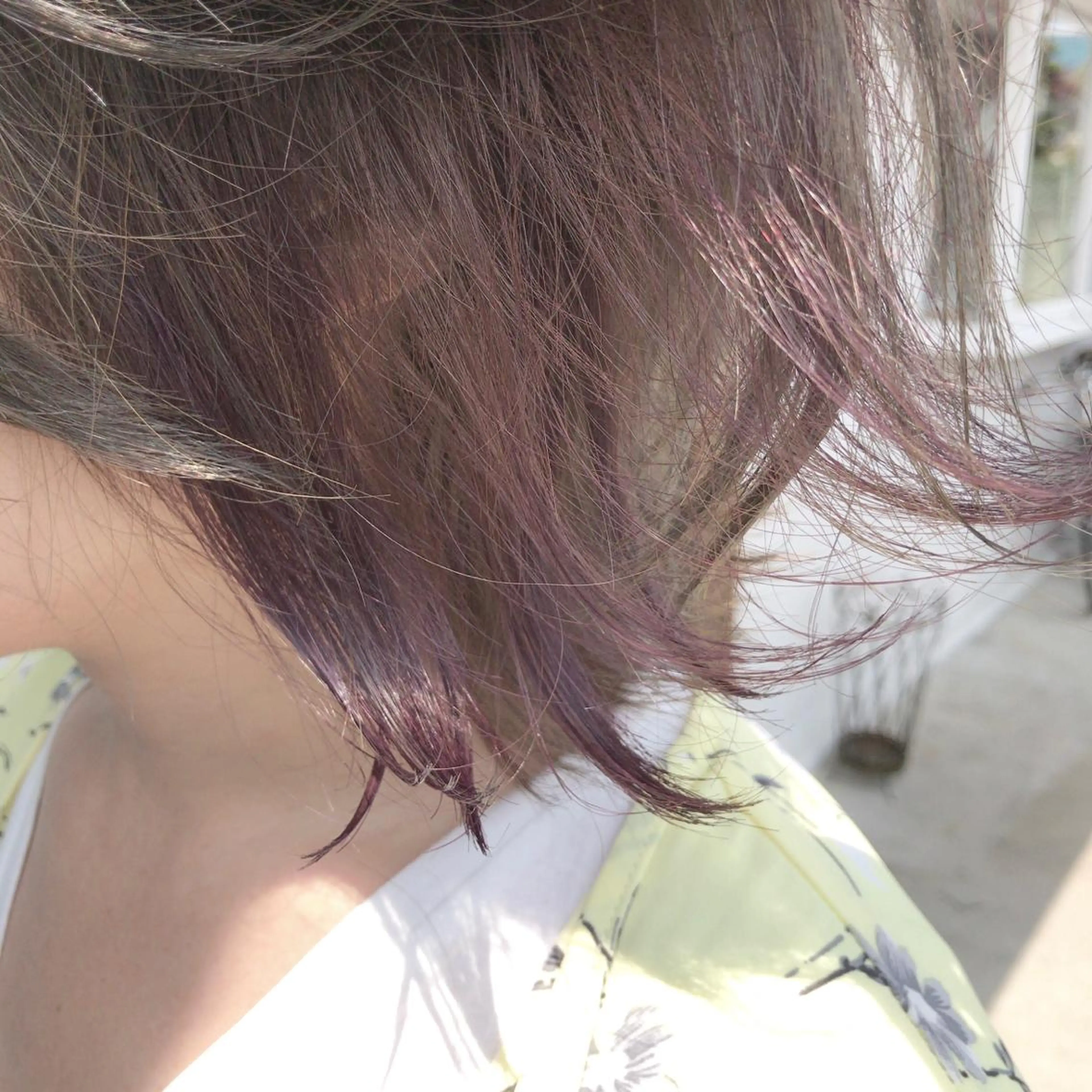 ミディアム カラー レイヤーカット匠 イソザキノリユキのヘアスタイル