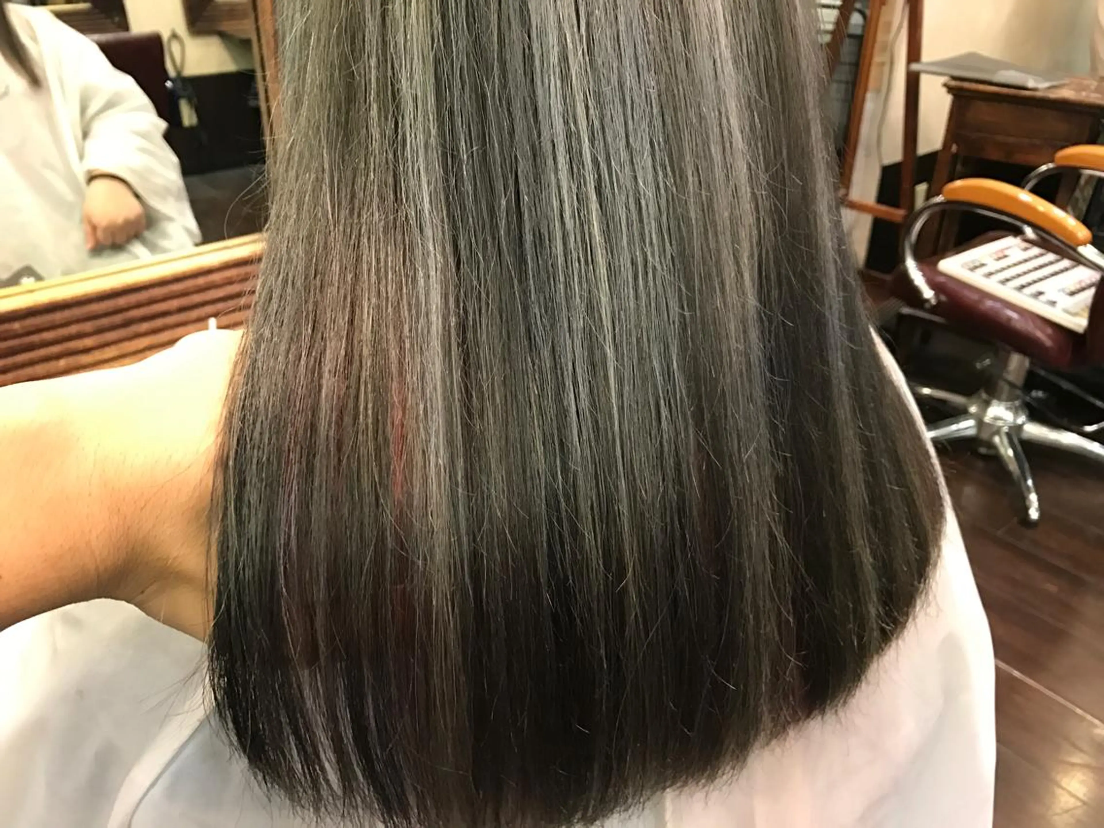 ミディアム セミロング ロング カラー アッシュ メッシュ ミニモお気に入り数 No.1宍戸雄弥のヘアスタイル