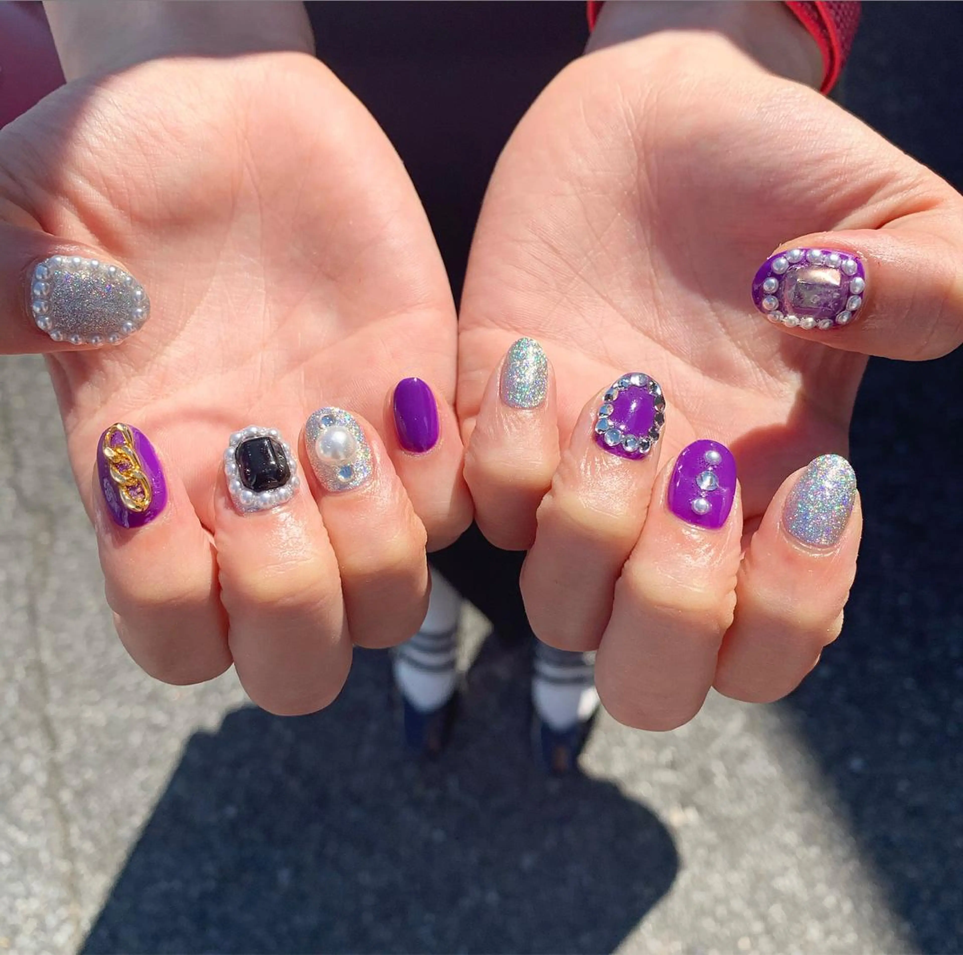 ネイル ハンドネイル 佐藤 穂乃香のネイルデザイン