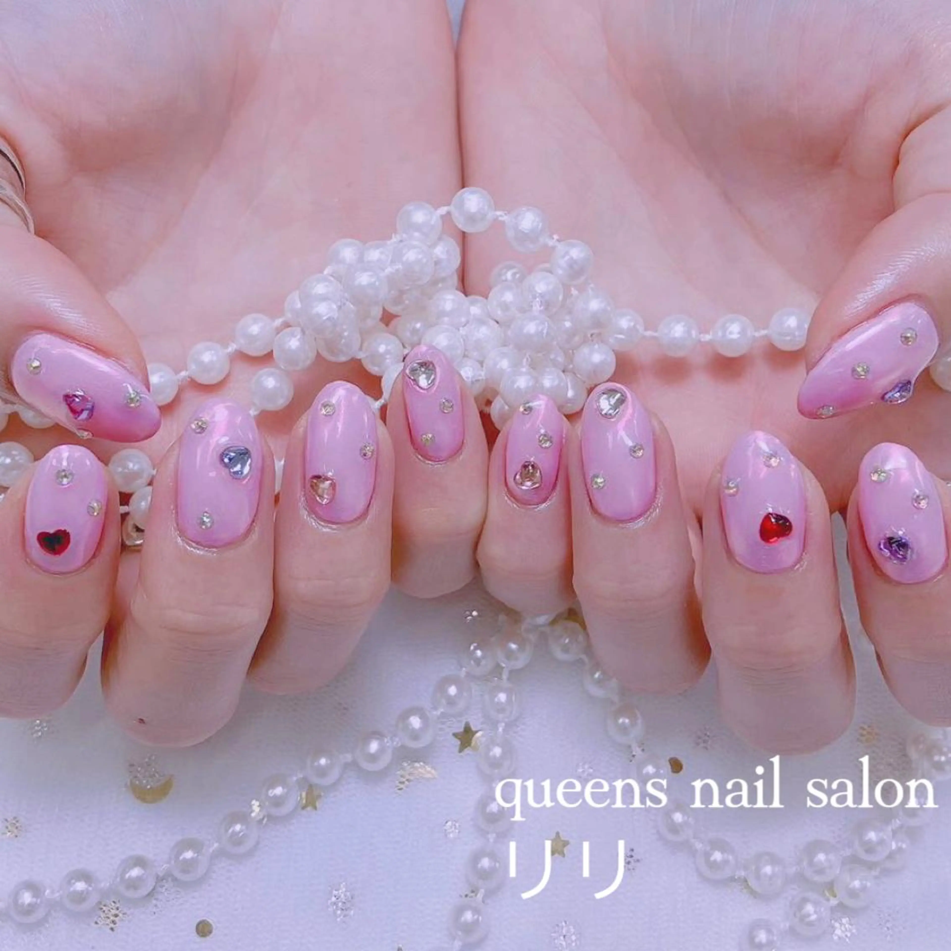 ネイル queensnail 🧸mikaのネイルデザイン