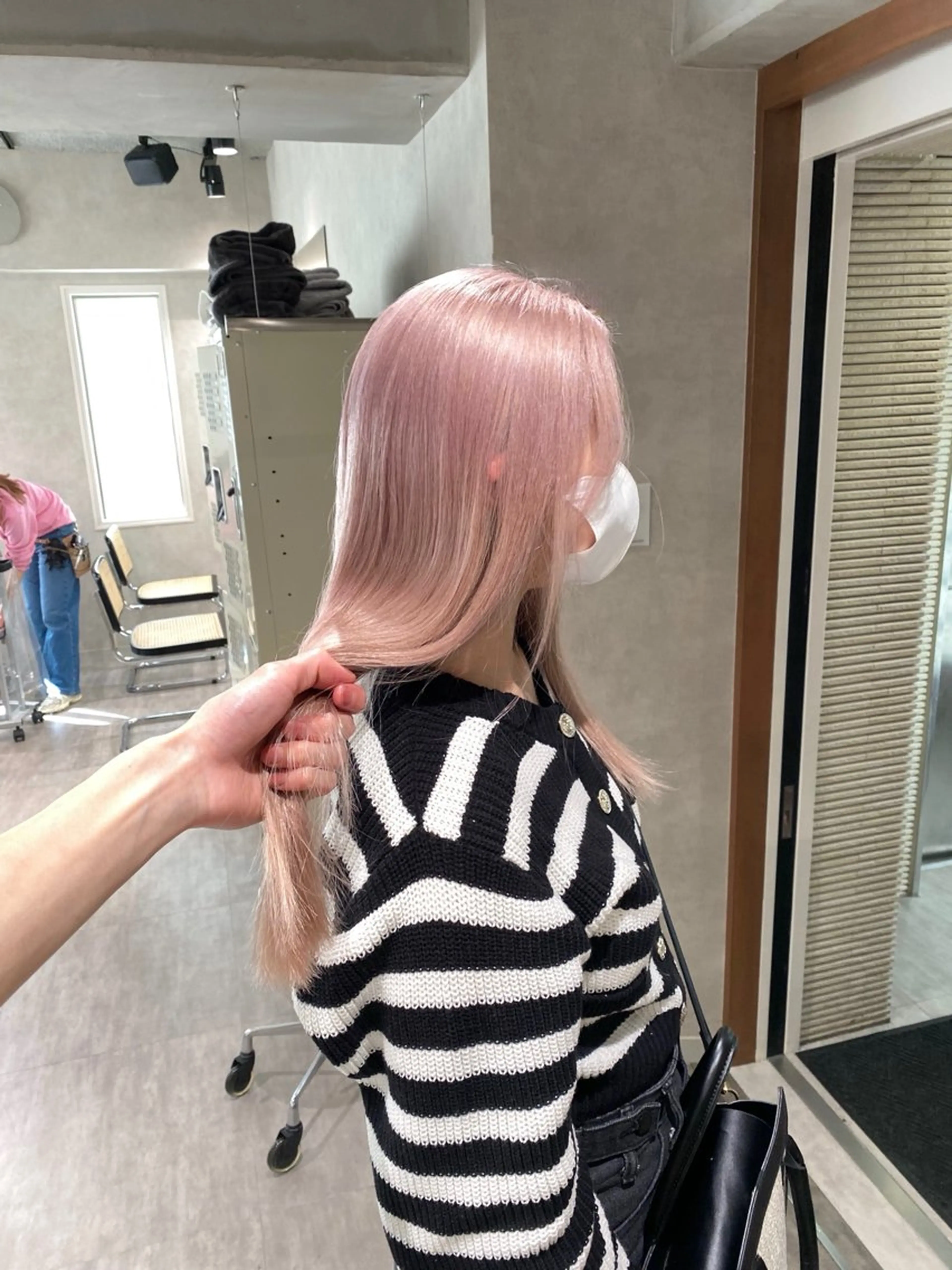 ロング カラー ヘアカラー トリートメント ダブルカラー ブリーチ/kaitoのヘアスタイル