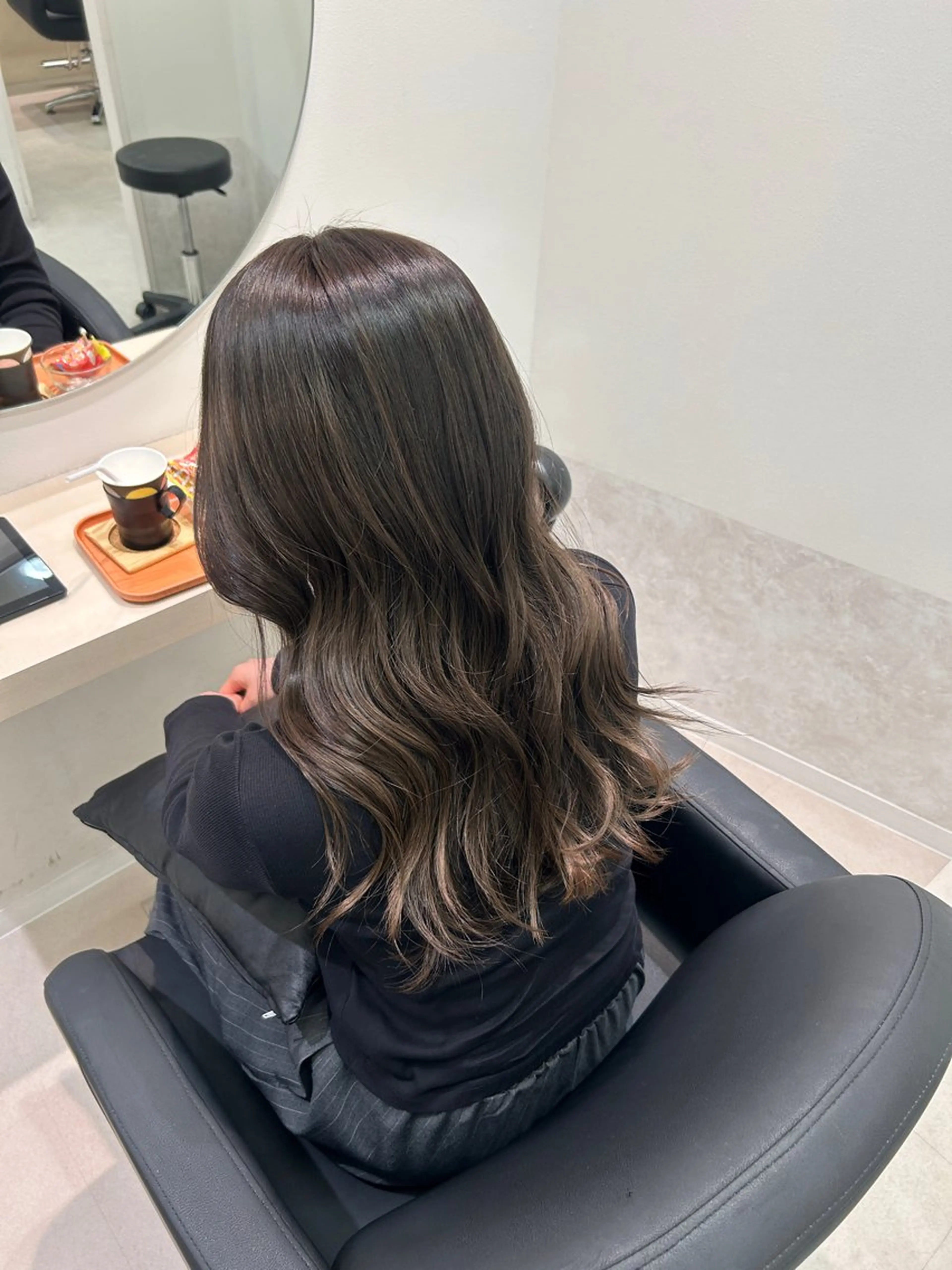 カラー ヘアカラー リリ カのヘアスタイル