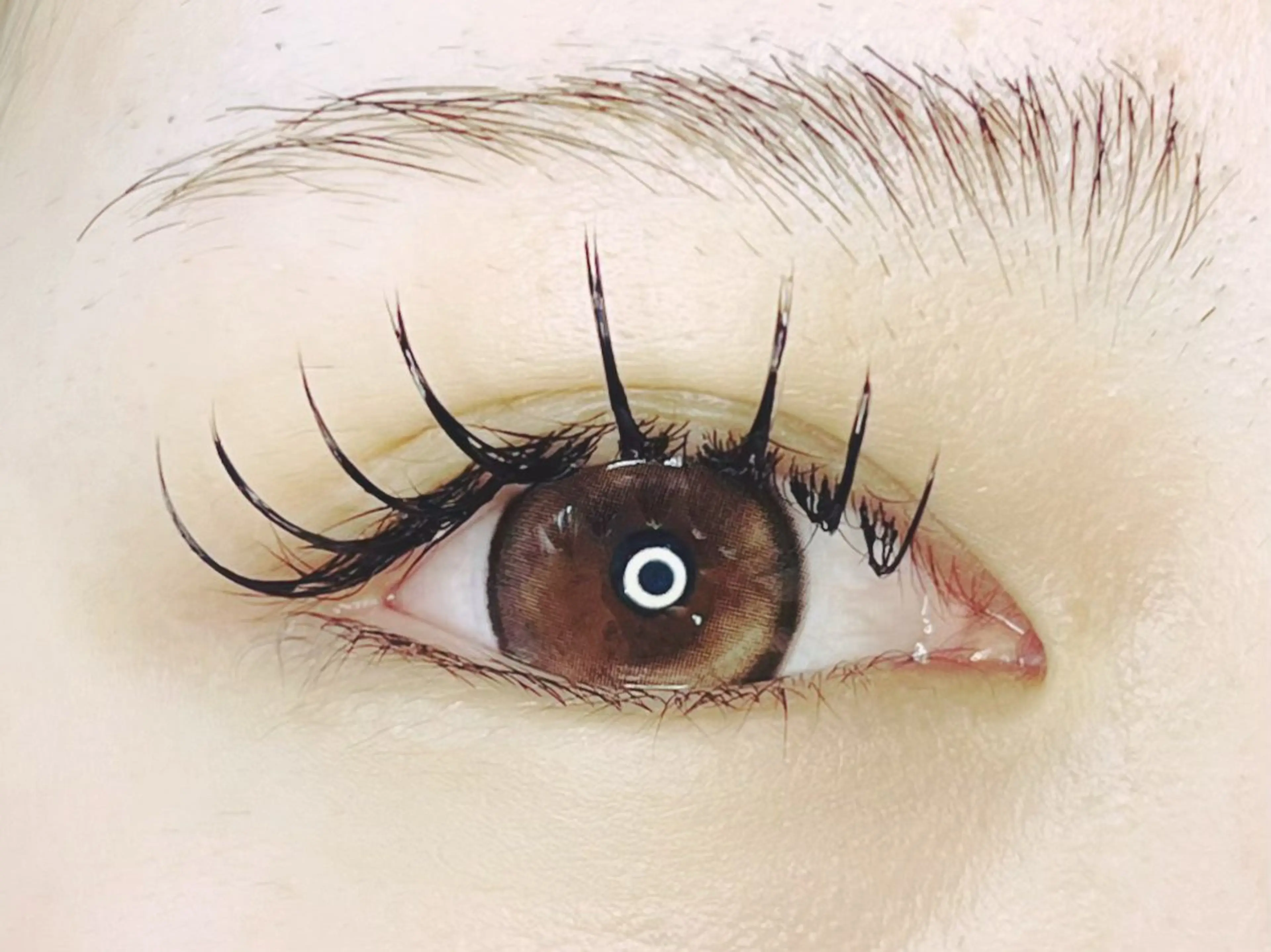 マツエク・マツパ キュート フラットラッシュ マツエク lepo 川越 arisaのマツエク・マツパデザイン