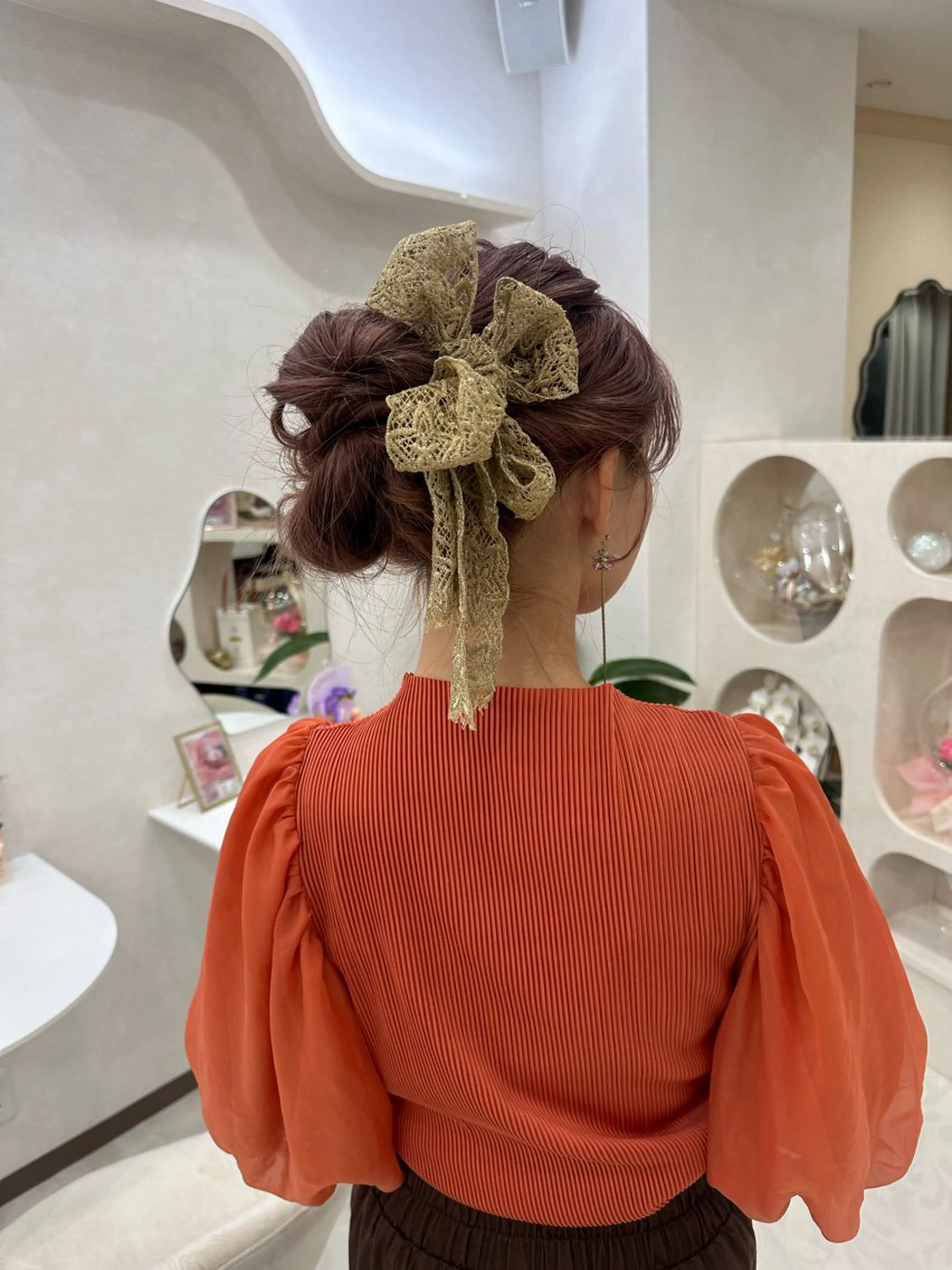 セミロング ヘアセット アッシュカラーやアレ ンジ得意🌿RIKOのヘアスタイル