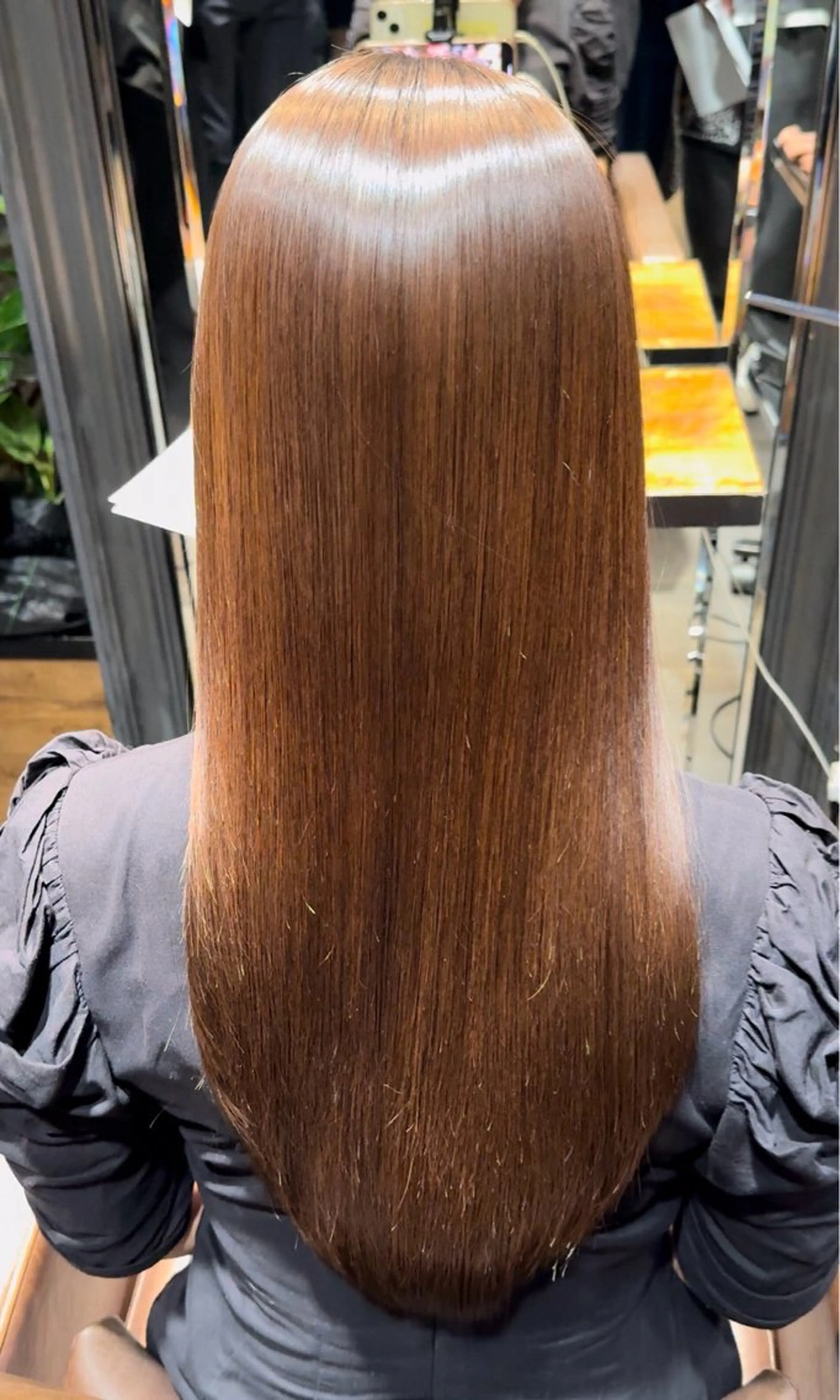 【minimo限定】当日予約👌髪質改善✨プレミアム縮毛矯正➕地肌クレンジング➕トリートメント🌱(毛先整え無料)の写真