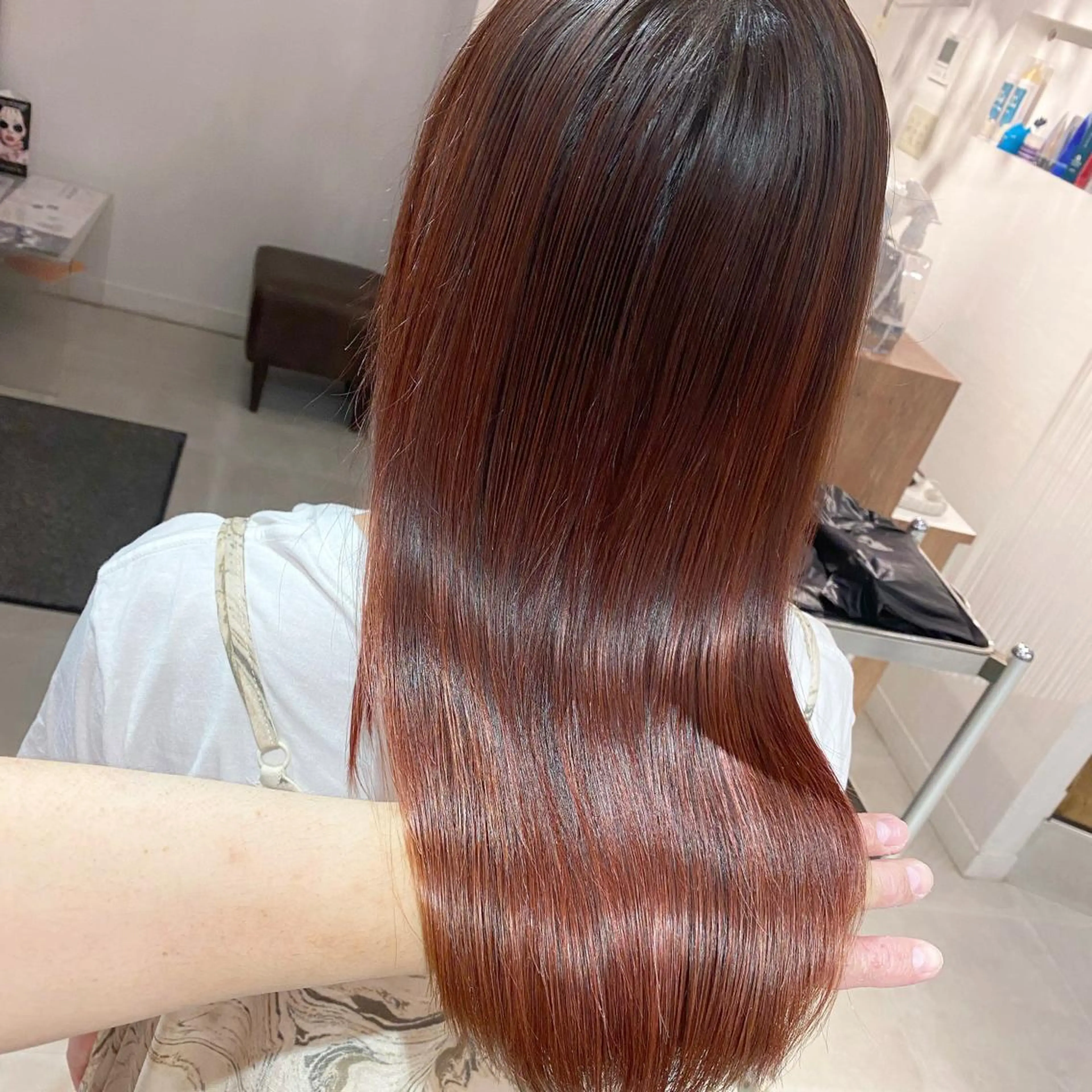 ロング 髪質改善 ロング トリートメント 酸熱トリートメント 髪質改善特化 安東駿介のヘアスタイル