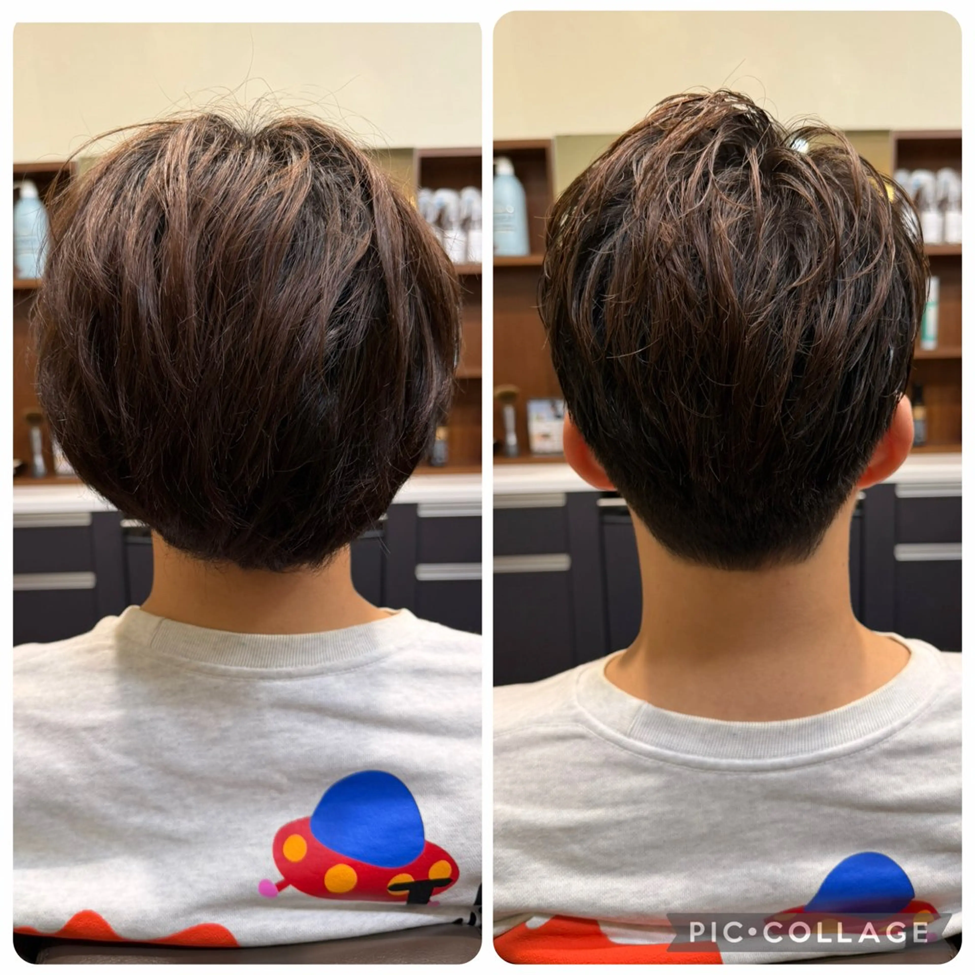 ショート メンズ 💈 中山 静香のヘアスタイル