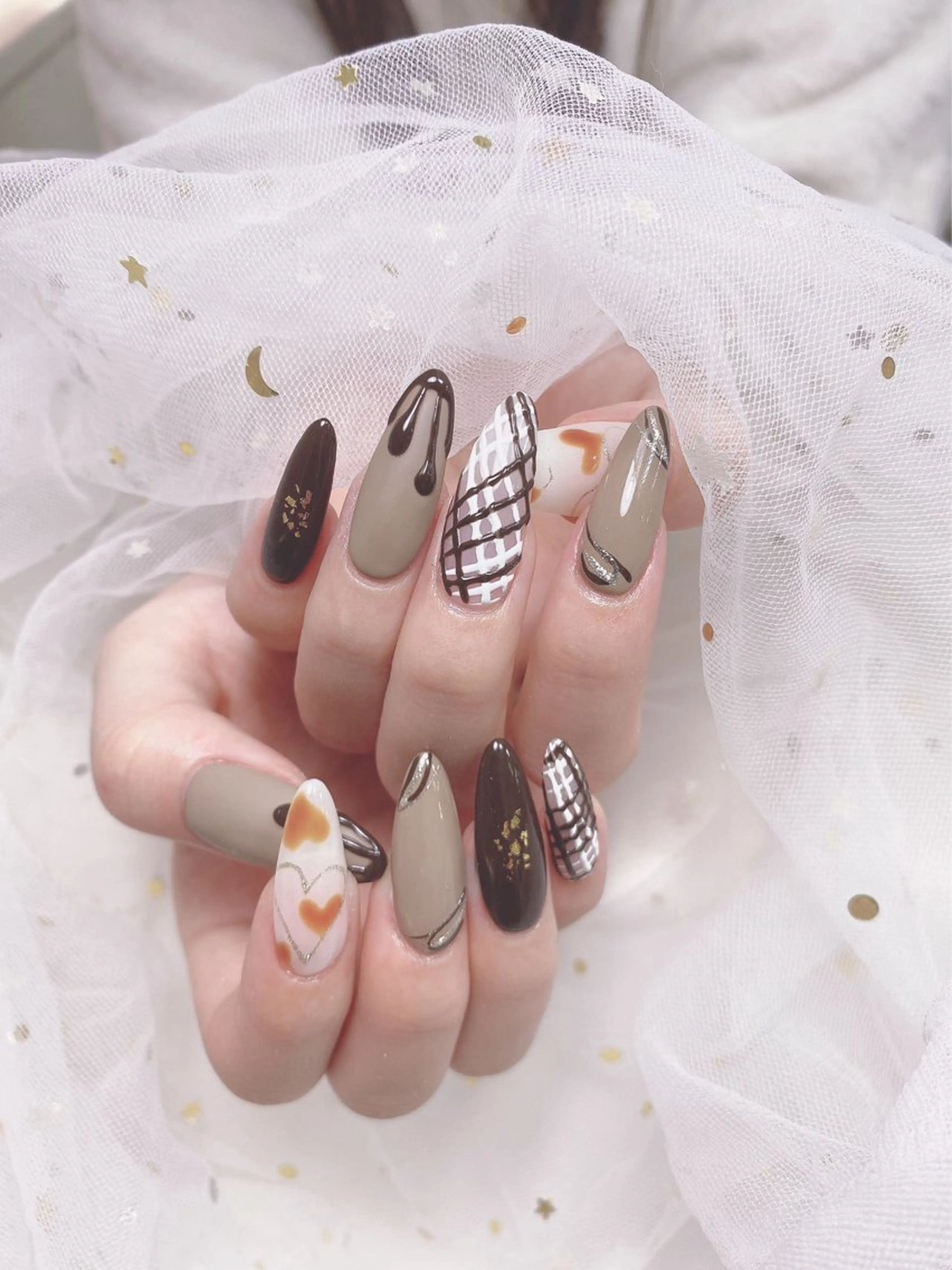 ネイル ハンドネイル ジョリ kasumi🌹💅のネイルデザイン