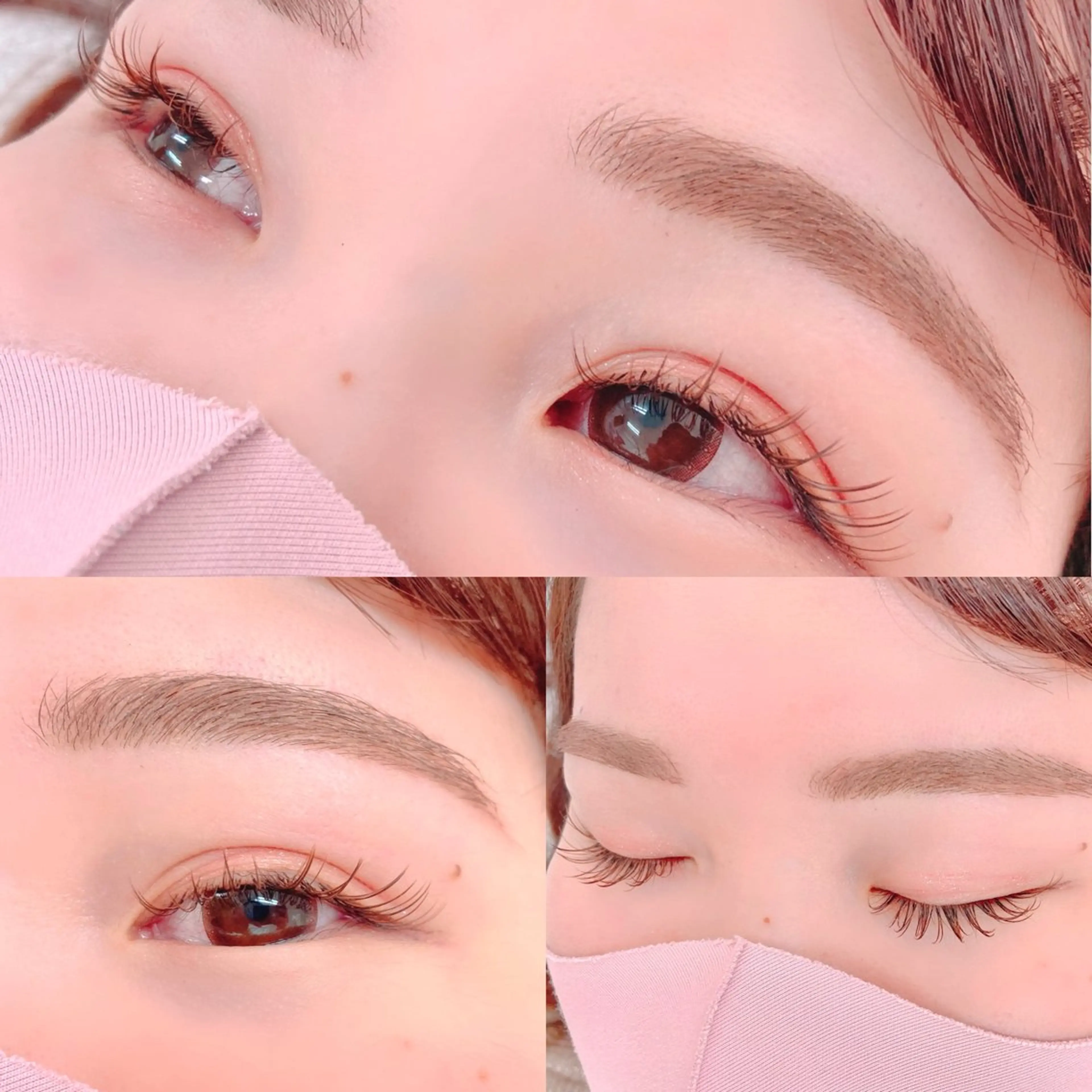 マツエク・マツパ Cカール モンカプチーノ 代々木のマツエク・マツパデザイン