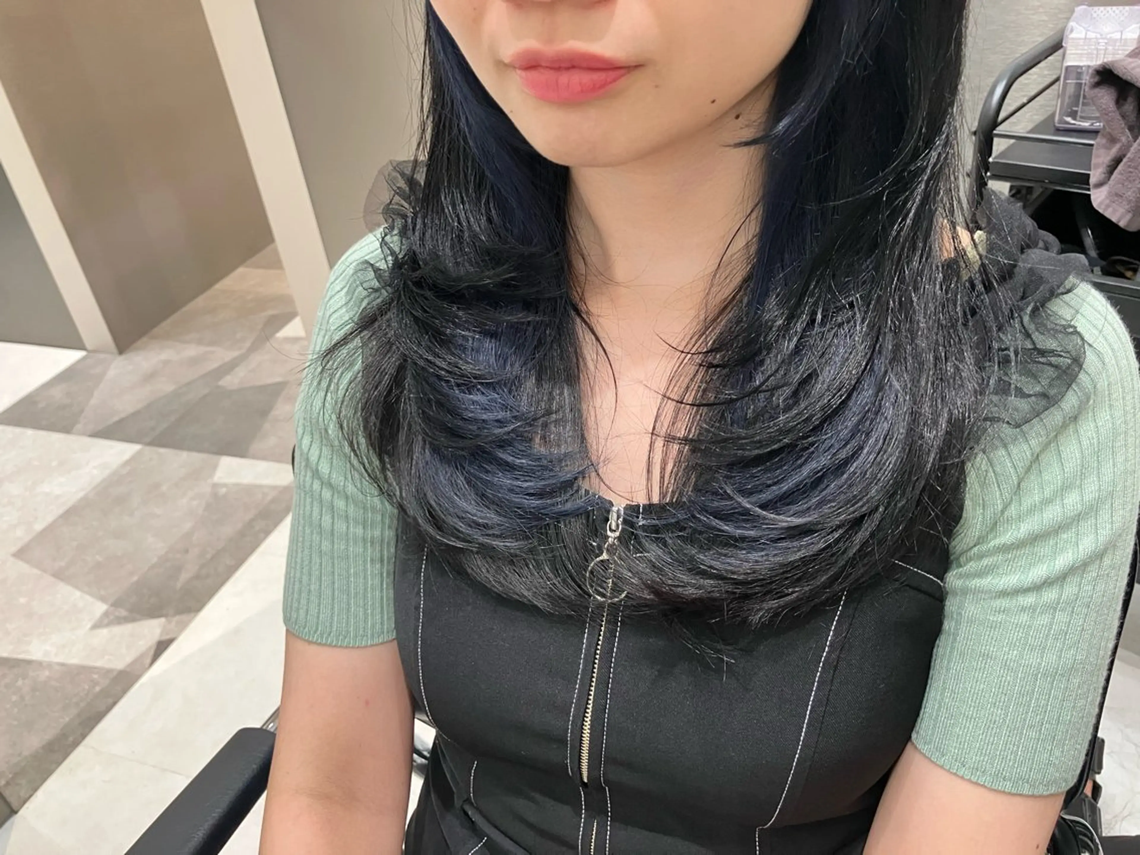 カラー カット ヘアカラー トリートメント 💖ブリーチなし透明 感💖ASAHIのヘアスタイル