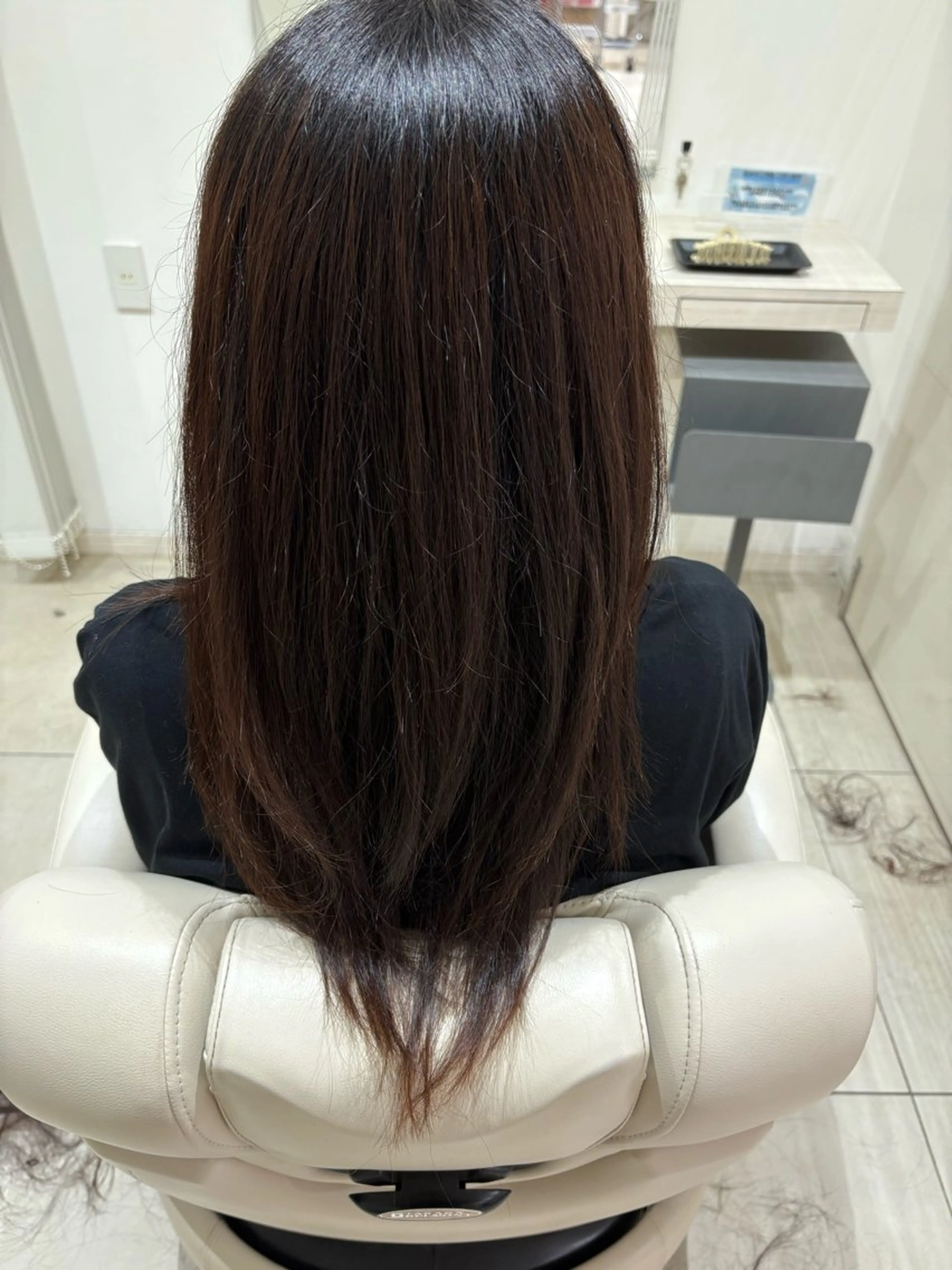 ロング レディースパーマ/ 谷澤佑貴のヘアスタイル