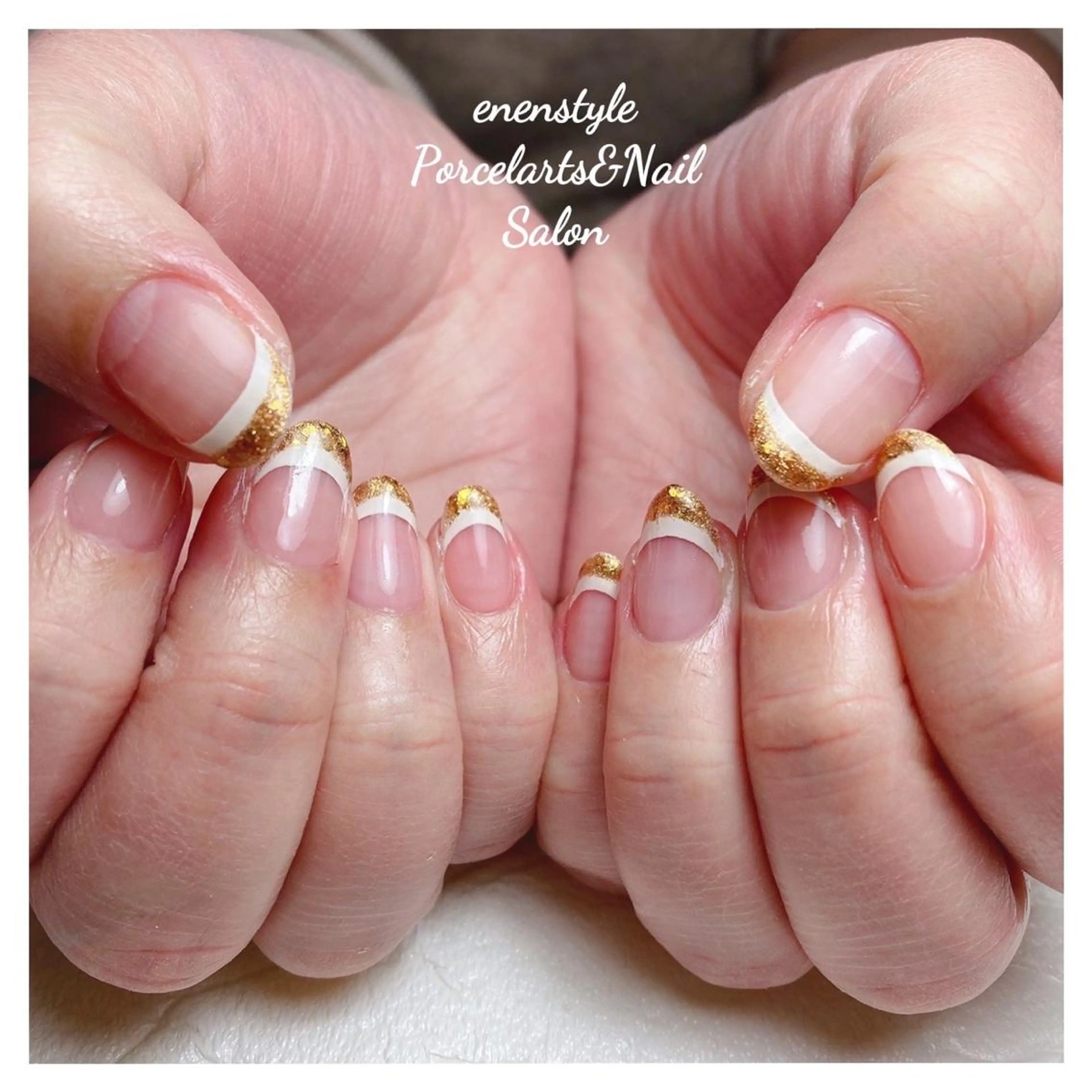 ミディアム ネイル 👑enen style👑のネイルデザイン