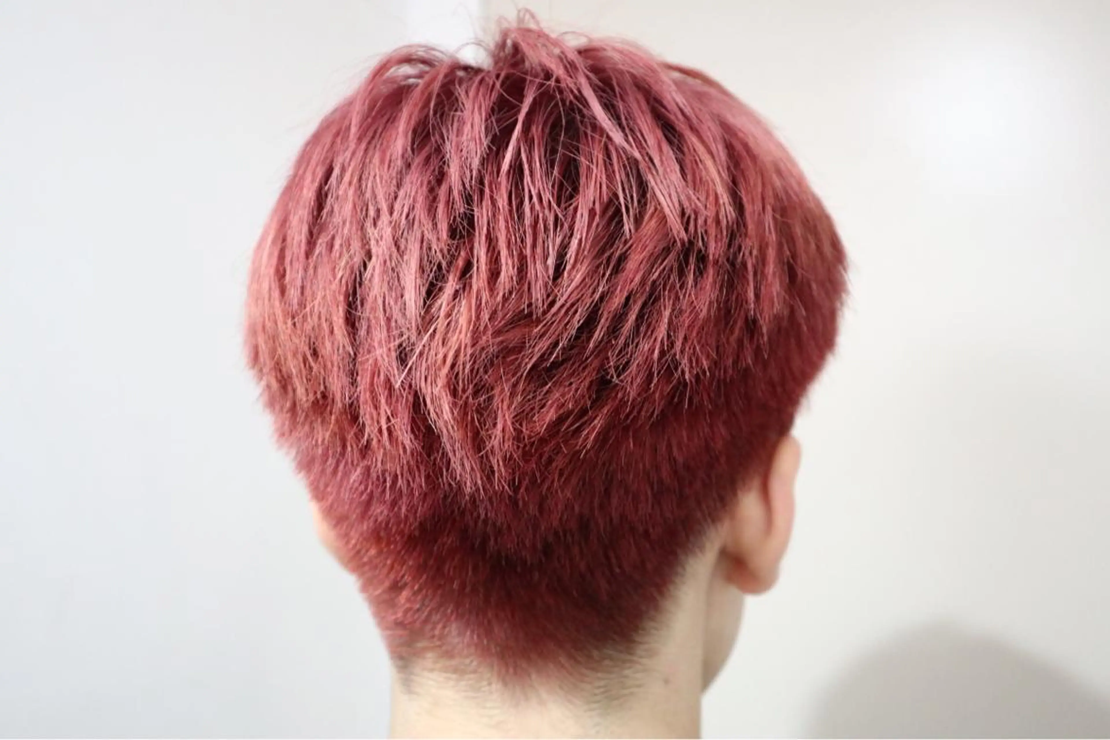 ショート カラー メンズ ♦︎レイヤー/ボブ/ ショート/明梨♦︎のヘアスタイル